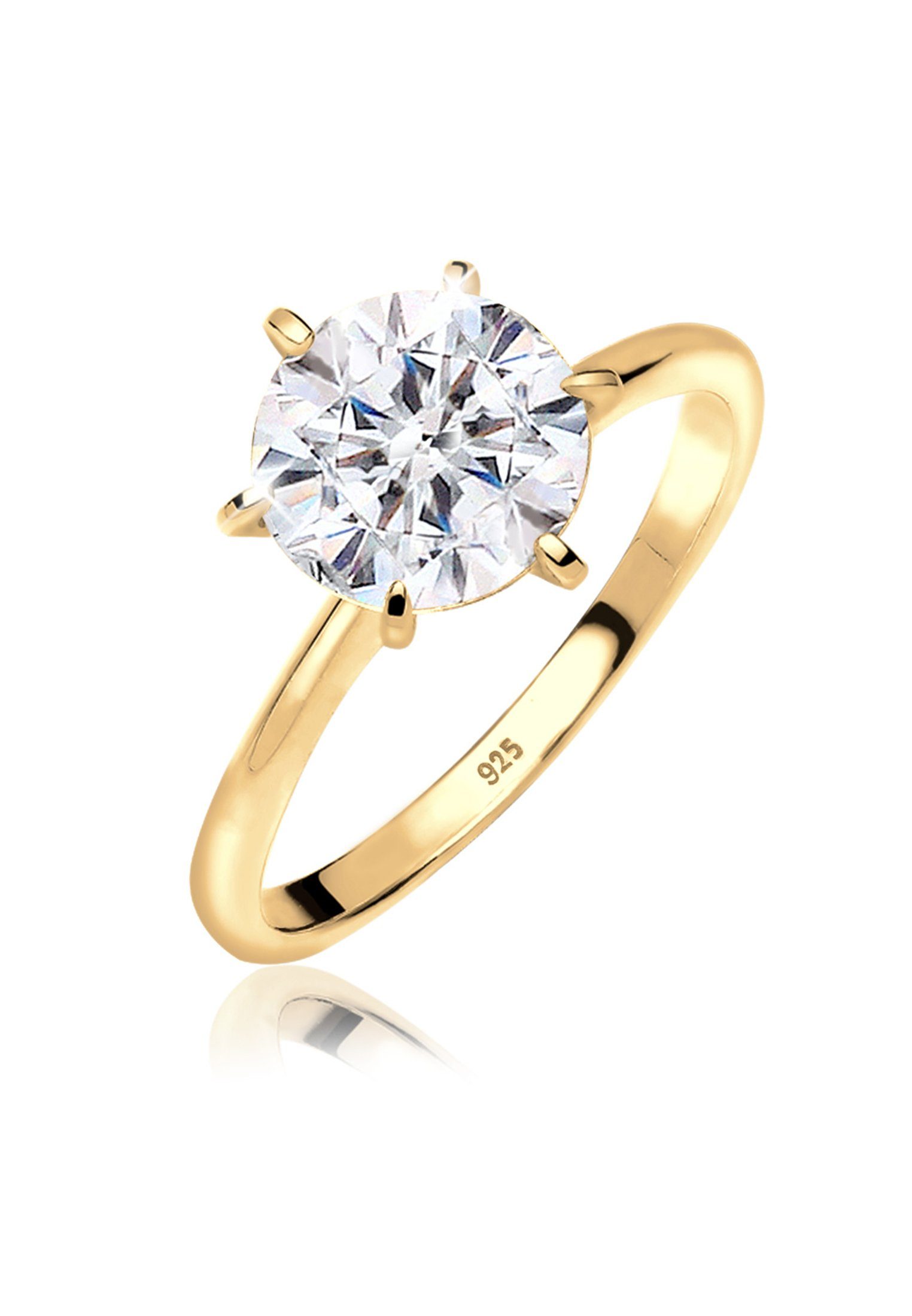 Elli Verlobungsring Verlobungsring Kristalle 925 Silber günstig online kaufen