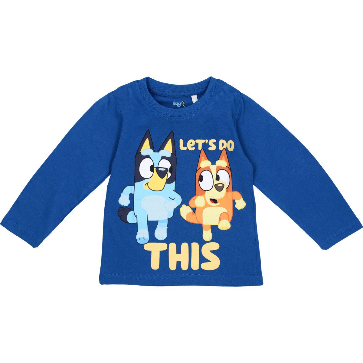 Bluey Langarmshirt Bluey & Bingo Unisex Kinder Пуловеры, Sweatshirt, Pulli, Shirt, Longsleeve