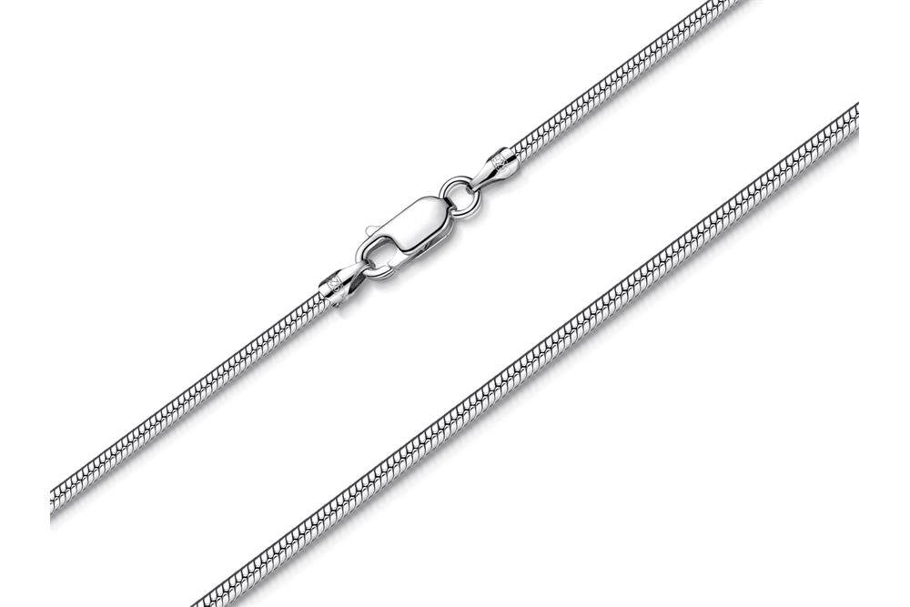 Silberkettenstore Silberkette Schlangenkette 2mm - 925 Silber, Länge wählba günstig online kaufen