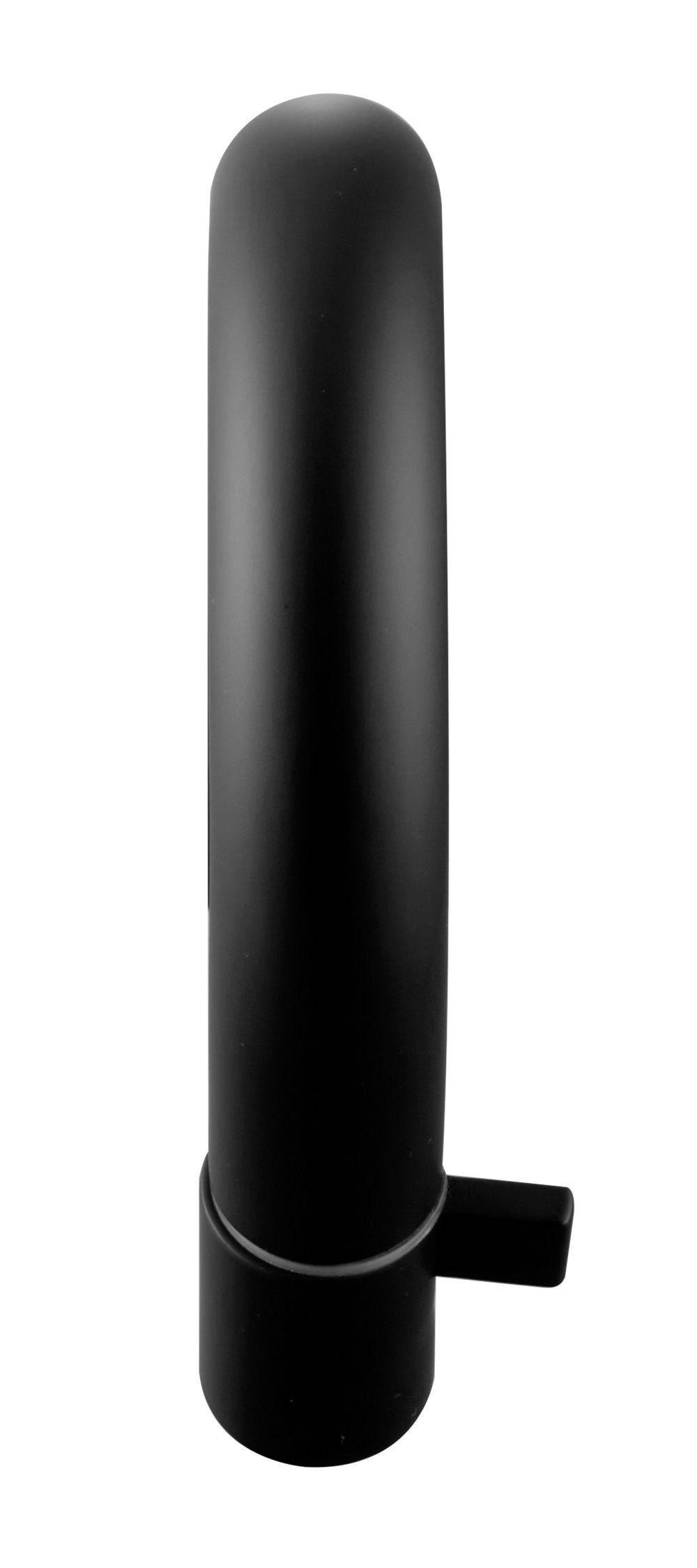 Tuganna Waschtischarmatur MLB Kopfsteuerung schwarz Kaltwasser-Standventil matt Badarmatur mit