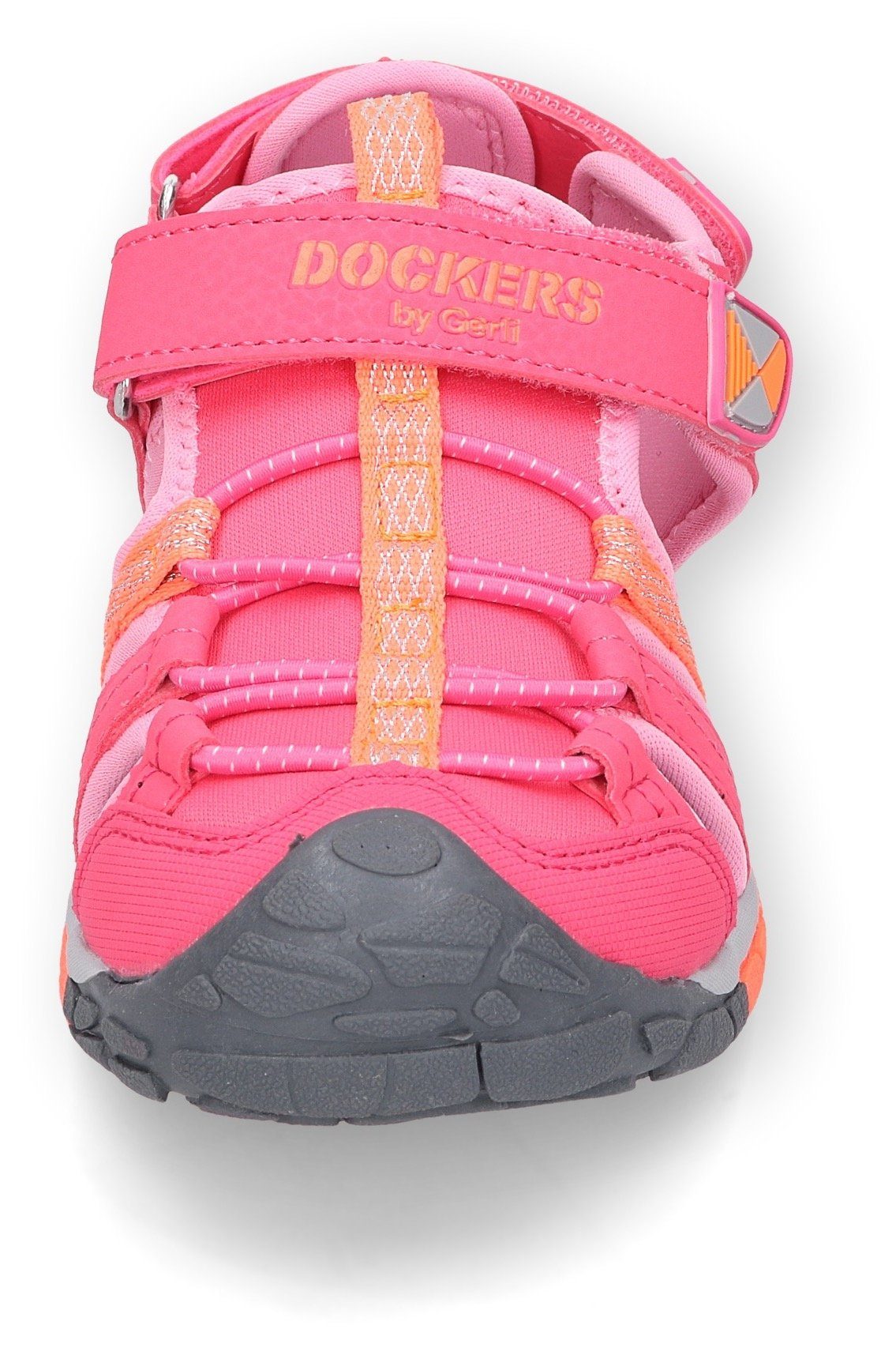 Gerli by Dockers Riemchensandale kontrastfarbenen mit pink-rosa Details