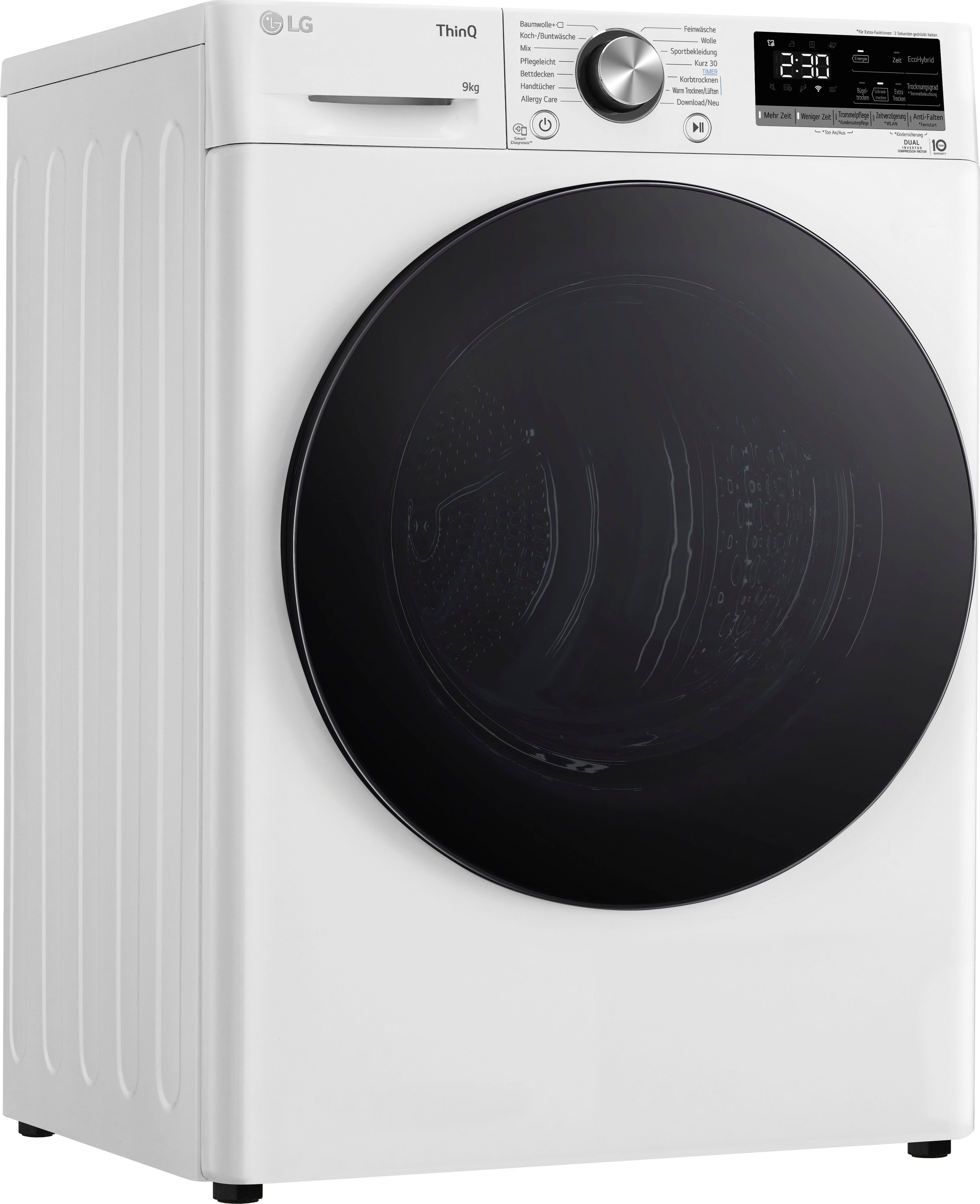 Valentinstagsgeschenk LG Wärmepumpentrockner Vivace RT90V9W, weiß