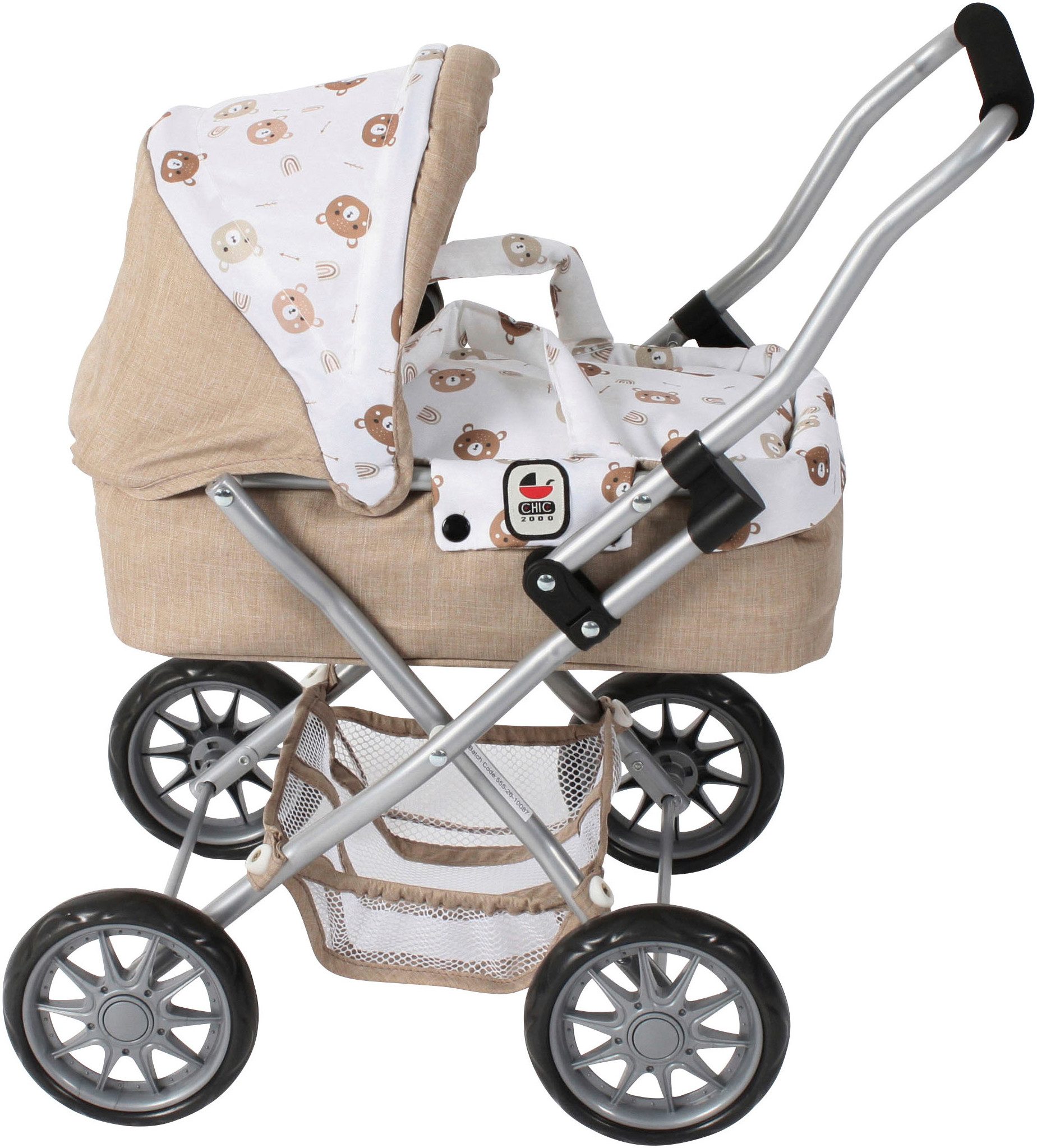 CHIC2000 Puppenwagen Smarty, Mini-Kuschelwagen, mit herausnehmbarer Trageta günstig online kaufen