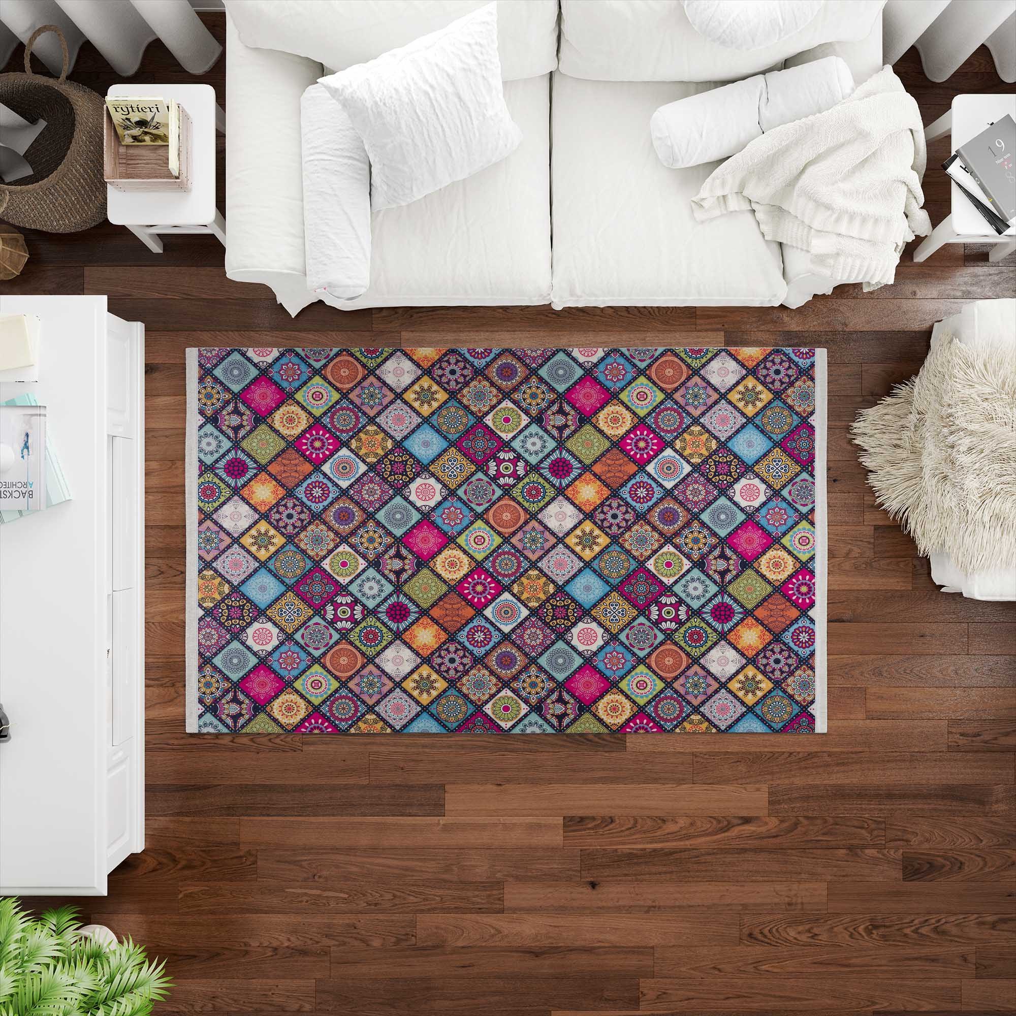 Jungengel Teppich Boho Teppich Bunt – günstig online kaufen