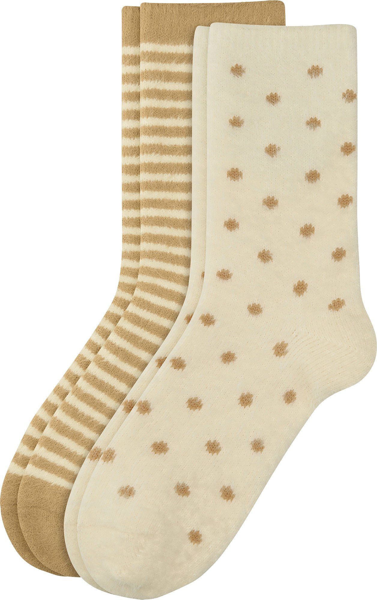 Camano Socken »Damen-Kuschelsocken 2er-Pack« Streifen: 1 Paar online kaufen  | OTTO