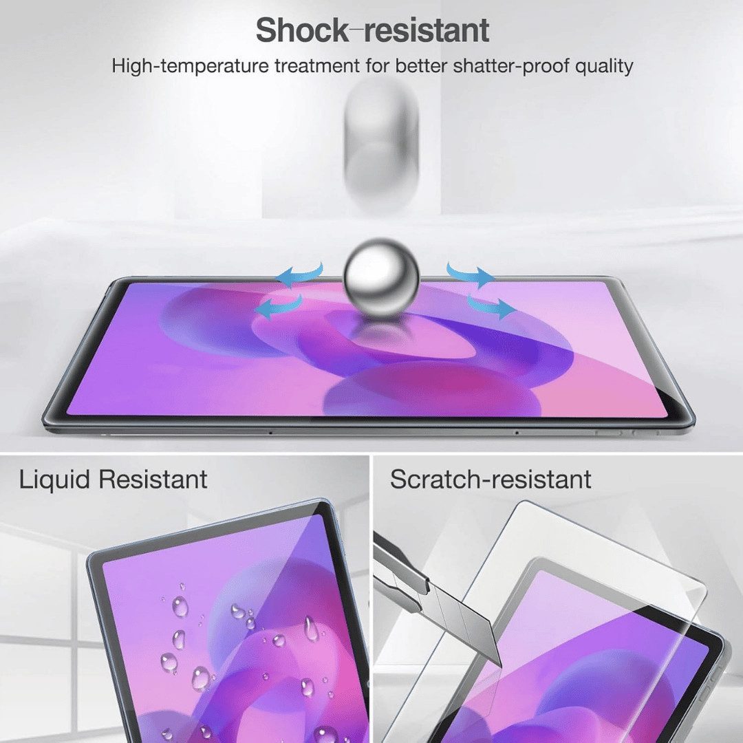 SmartUP Displayschutzglas für Lenovo Idea Tab 11" Display Panzerfolie Hartglas Full Screen 9H für Lenovo Idea Tab – Bild 4 von 5