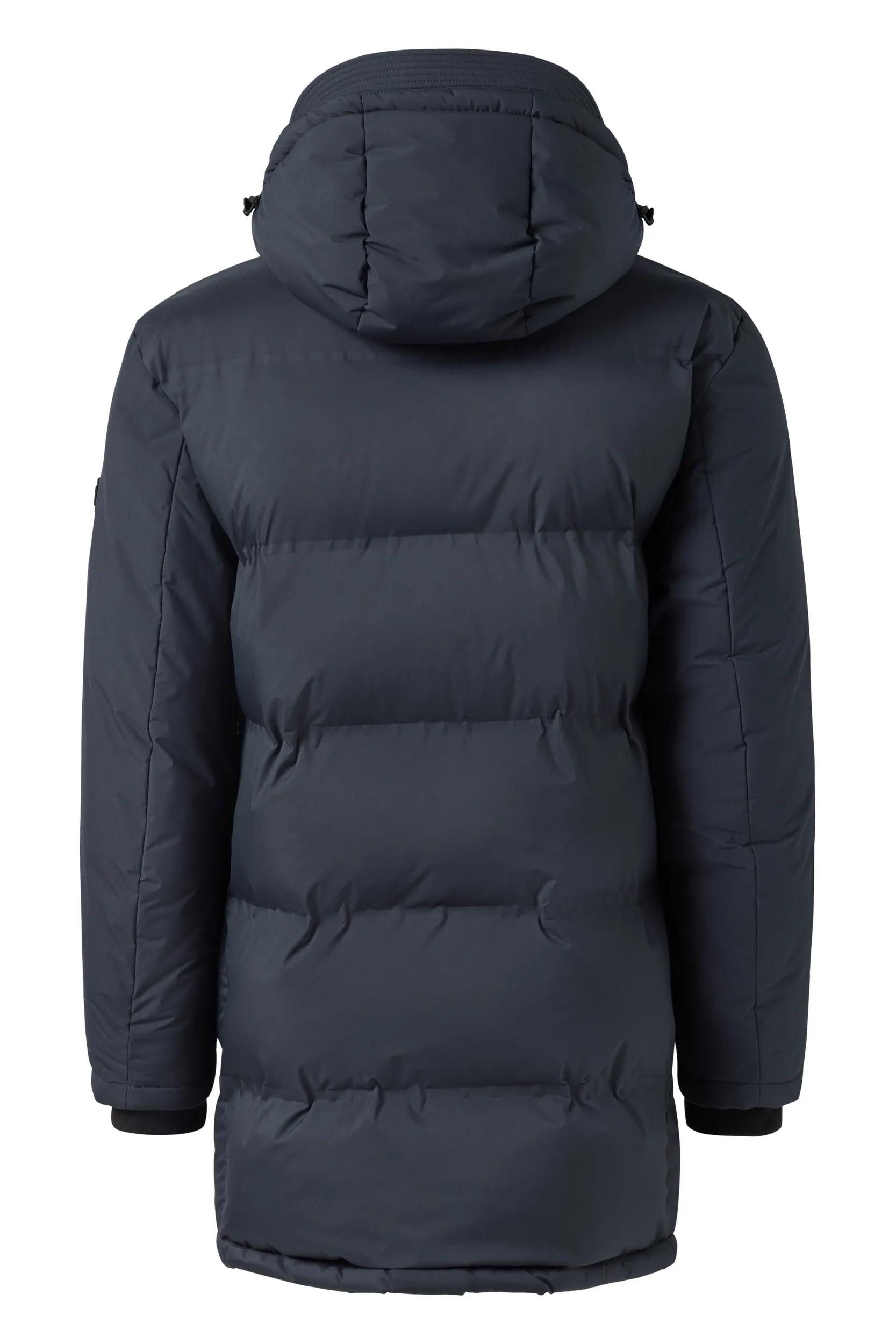 Strellson Parka Ambience Kurzmantel mit gefüttertem Stehkragen Regular Fit abnehmbare Details