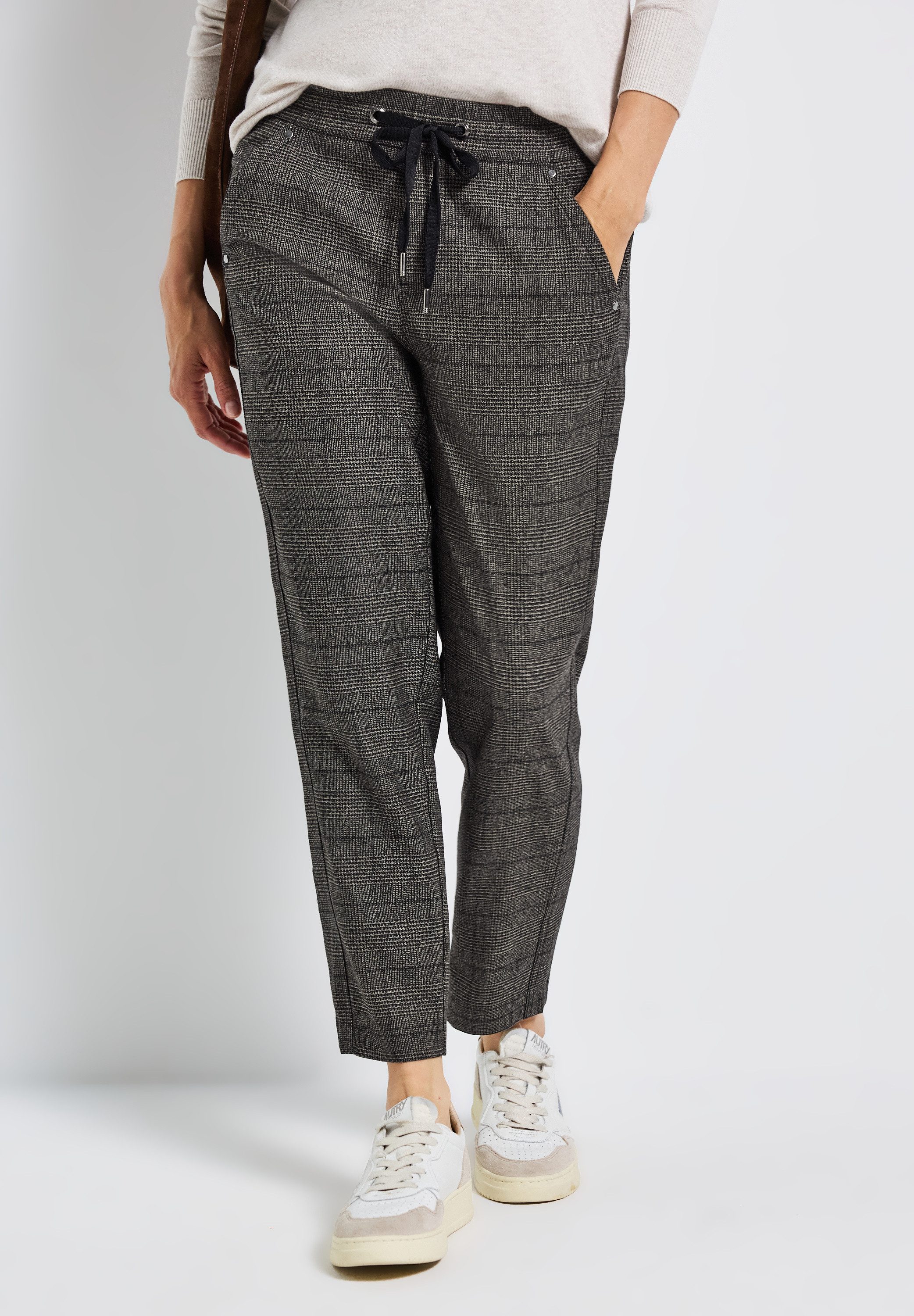 STREET ONE Stoffhose Middle Waist