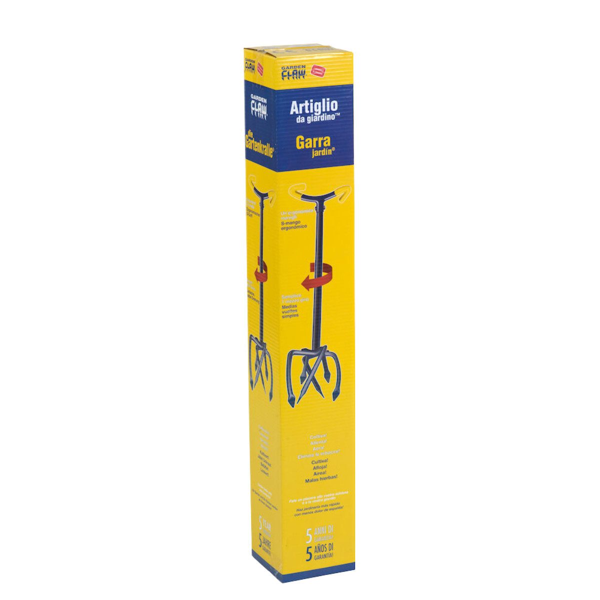 GardenClaw Kultivator Gardenclaw Gartenkralle GC82106 - Grabegabel, 1x Gartenkralle – Bild 3 von 3