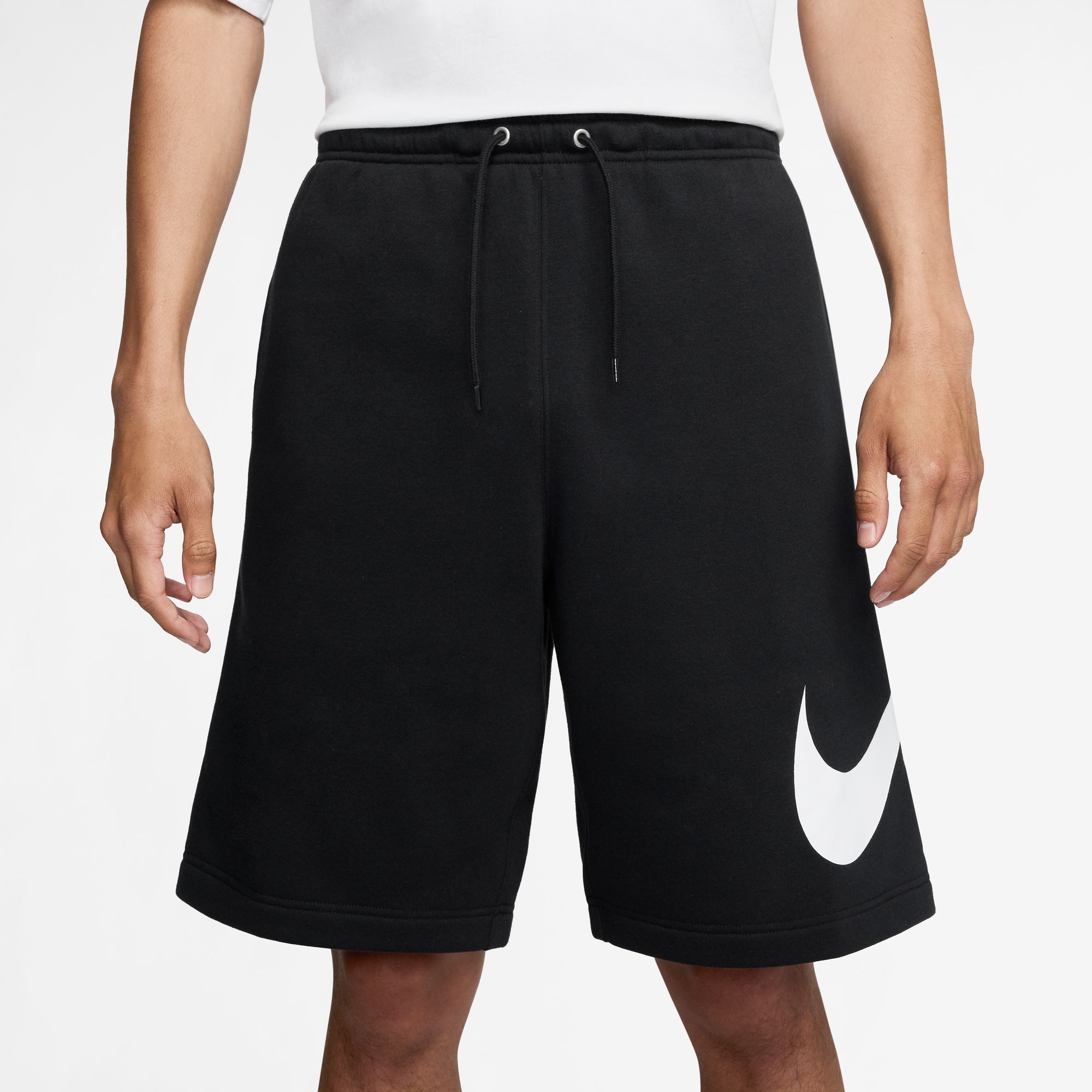 Nike Sportswear Shorts M N K CLUB BB SHORT GX Shorts-Schnitt, aus Baumwolle und Polyester, mit Kordelverschluss