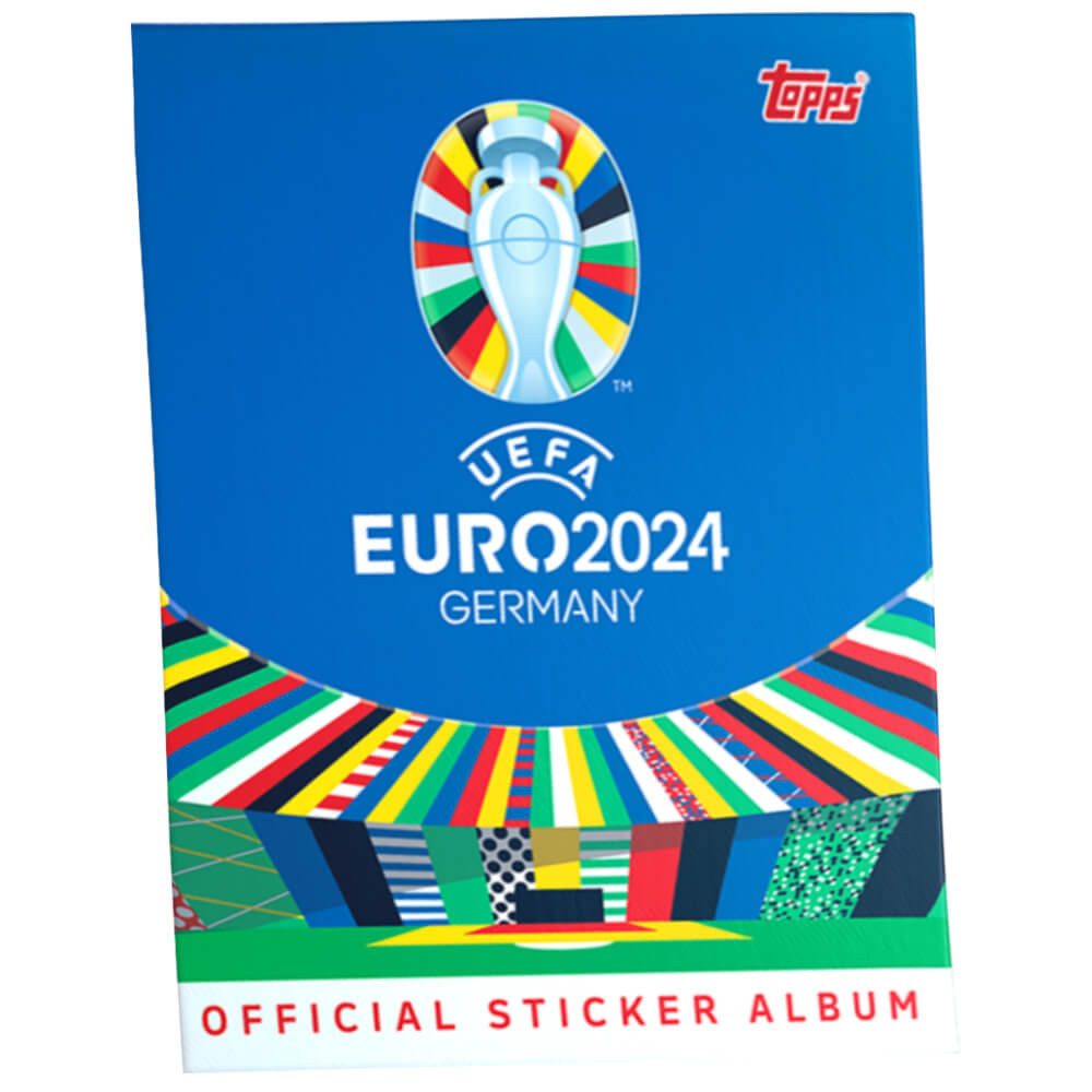 Topps Sticker Topps UEFA EURO 2024 Sticker Fußball EM Sammelsticker 1 Sammelalbu, (Set
