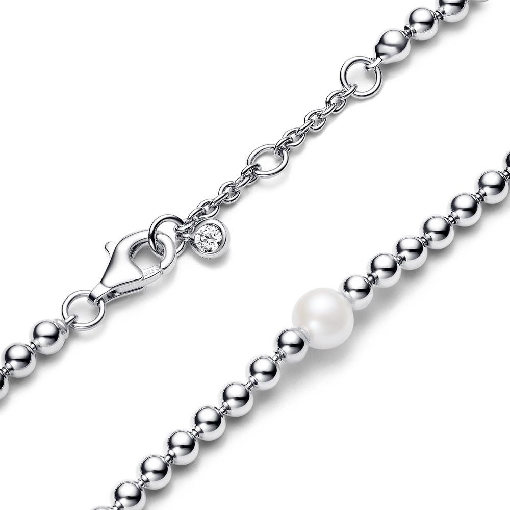 Pandora Silberarmband Kugelarmband aus Sterlingsilber mit Perle von PANDORA Timeless