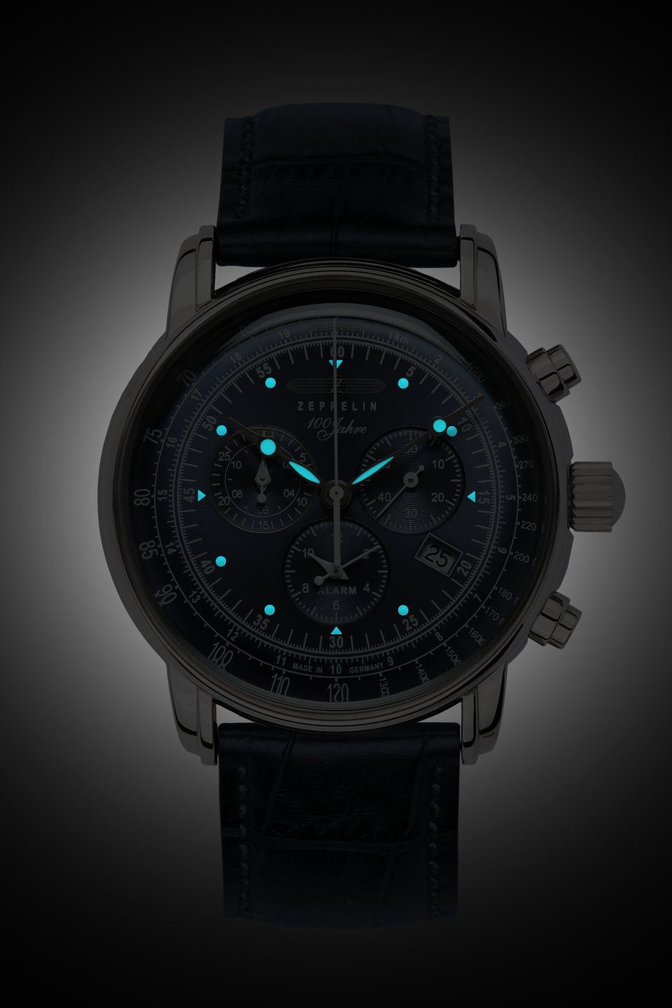 ZEPPELIN Chronograph 100 Jahre 7680-3, Quarzuhr, günstig online kaufen