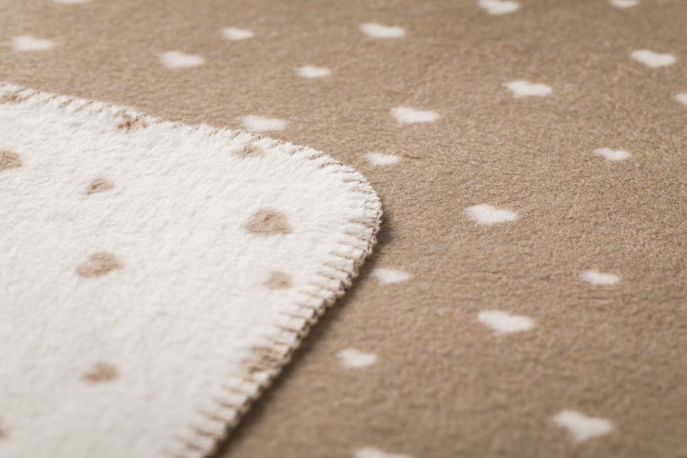Babydecke Mila mit Stick 'be happy' günstig online kaufen