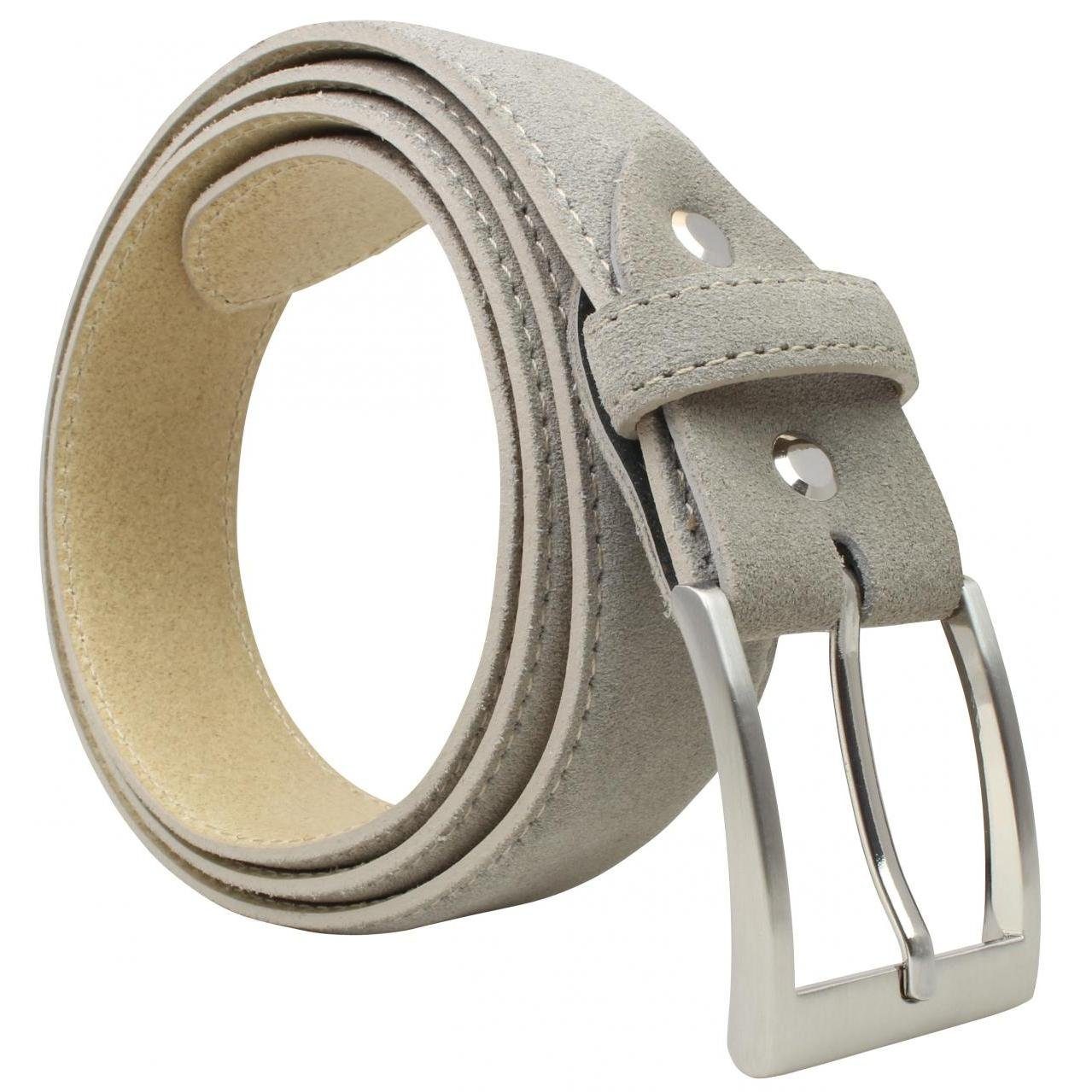 BELTINGER Ledergürtel Gürtel aus Veloursleder 3,5 cm - Weicher Velour-Ledergürtel für Herren (1-St)