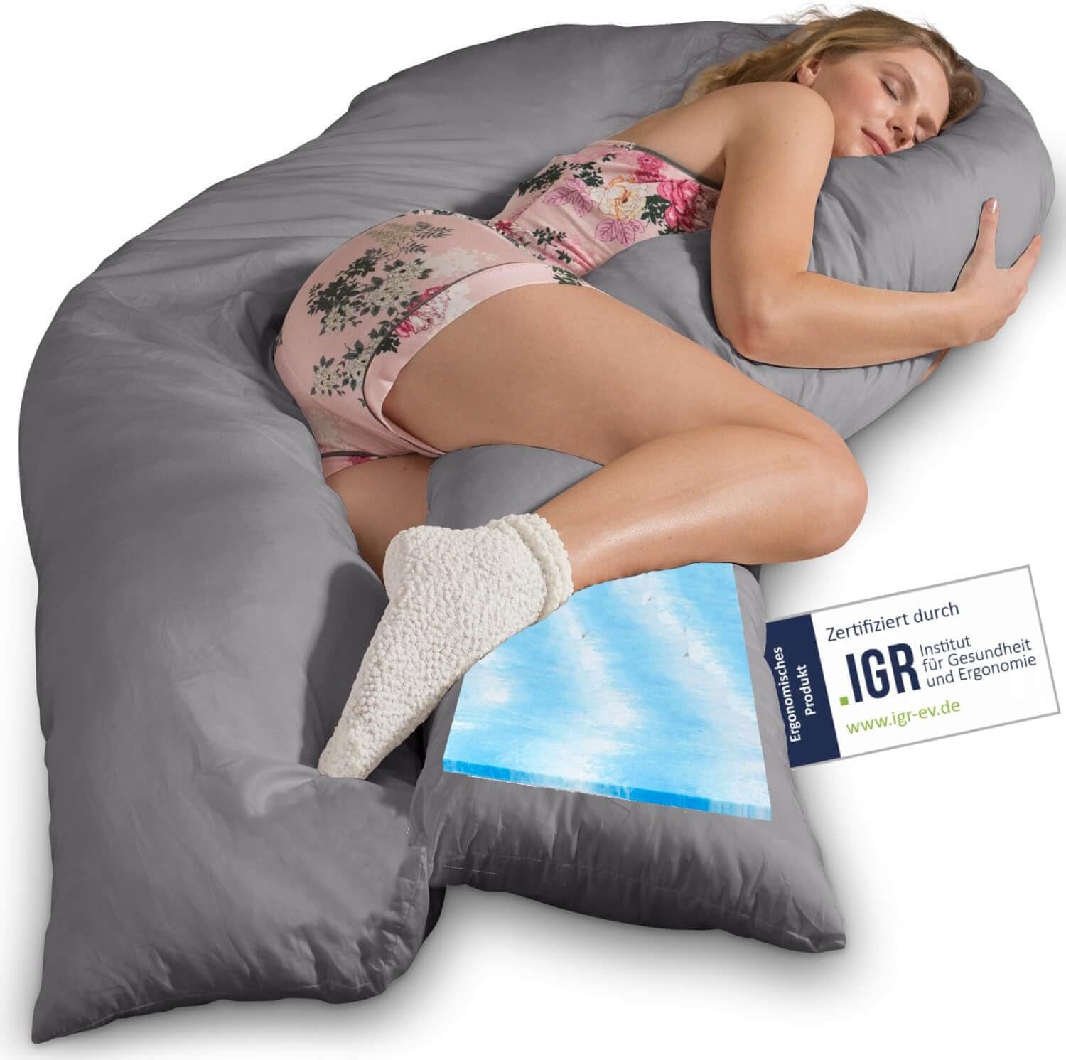 Traumreiter Seitenschläferkissen Visco XXL Seitenschläferkissen I Komfortki günstig online kaufen