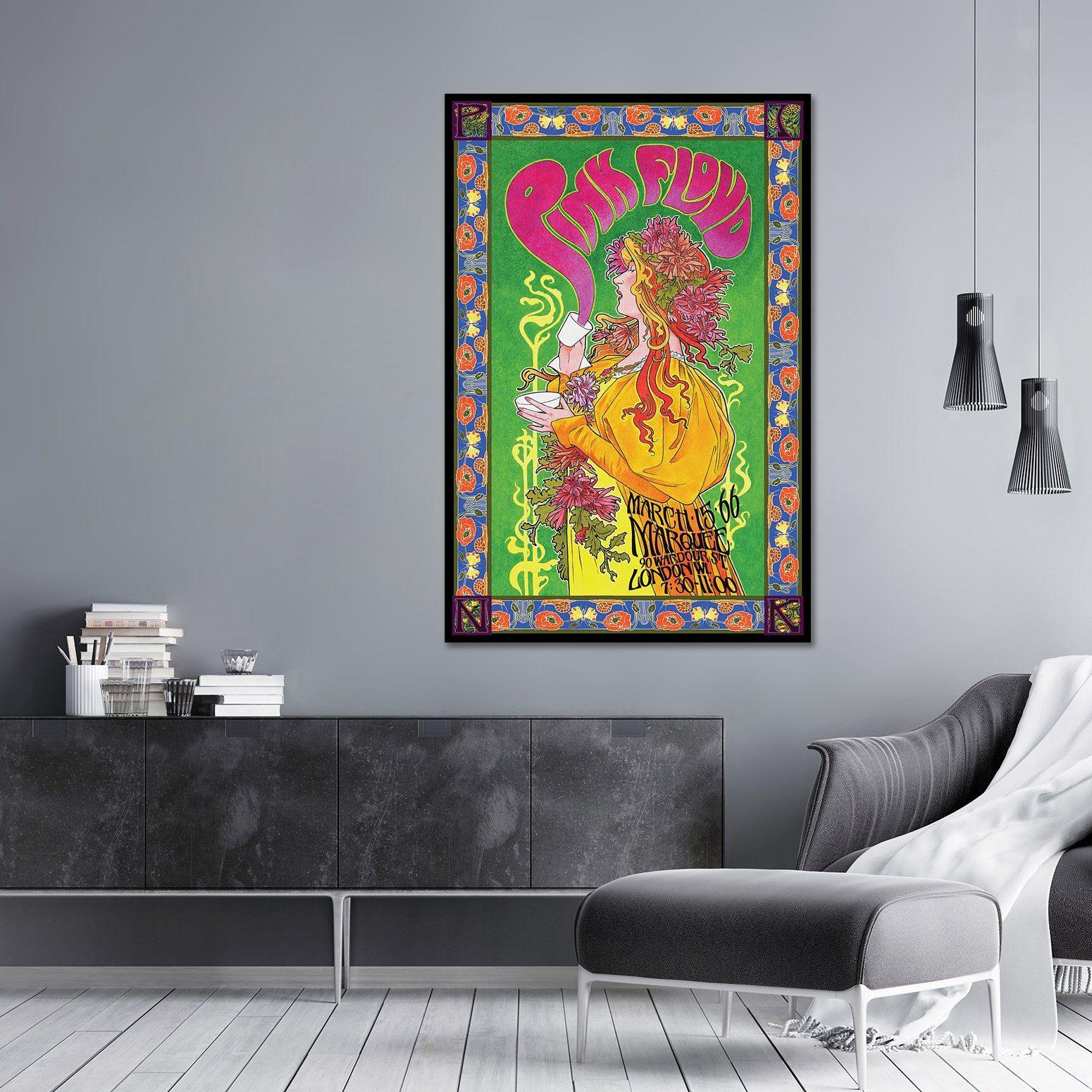 Close Up Poster Pink Floyd Poster Bob Masse Tourplakat 61 x 91,5 cm