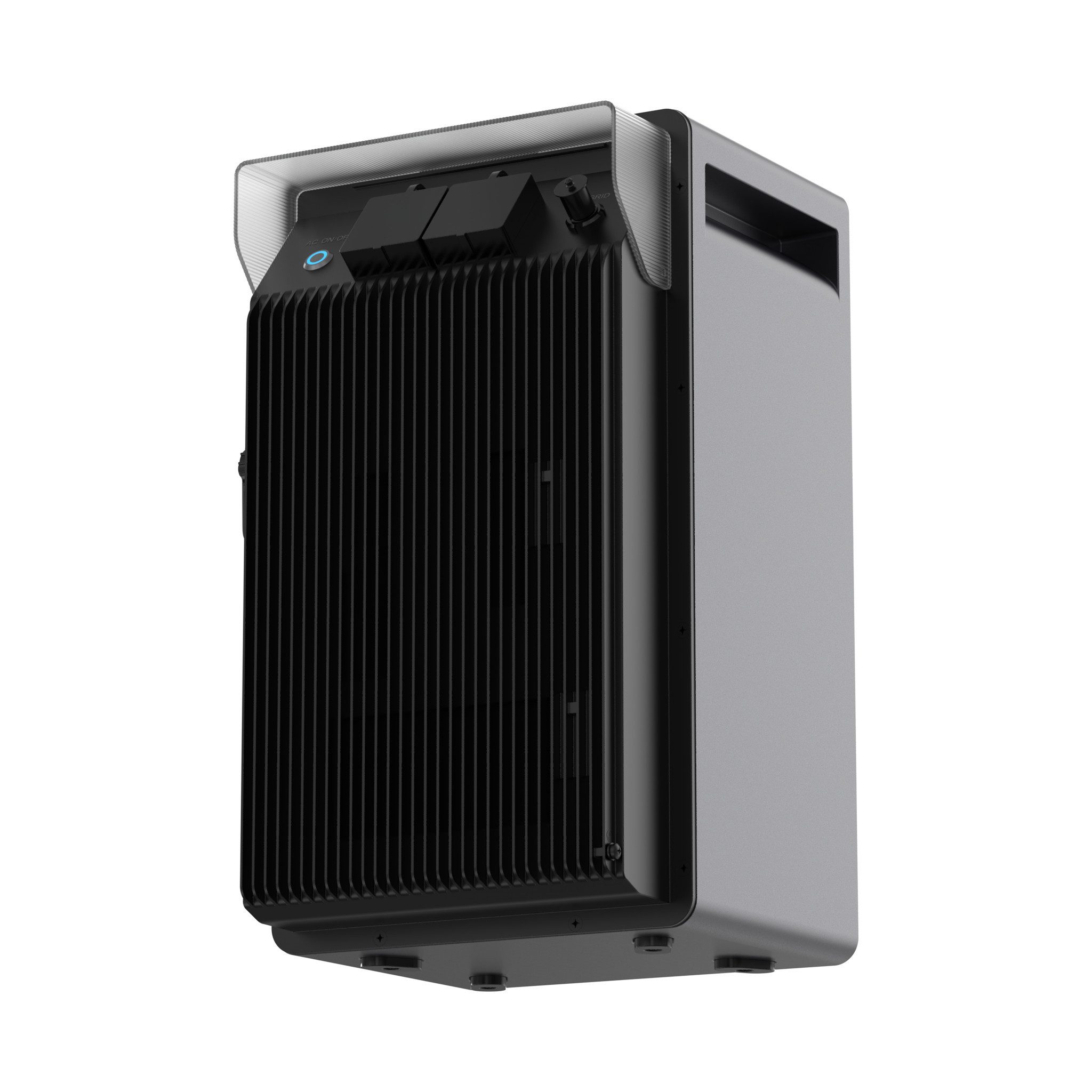 Conow Balkonkraftwerk Conow Tuya Lyra 2500 Pro Speicher für Balkonkraftwerke 2560Wh, 1500 W, (Set), IP65, LiFePO4, 1500 W bidirektionale Leistung, 4 MPPT, Plug und Play