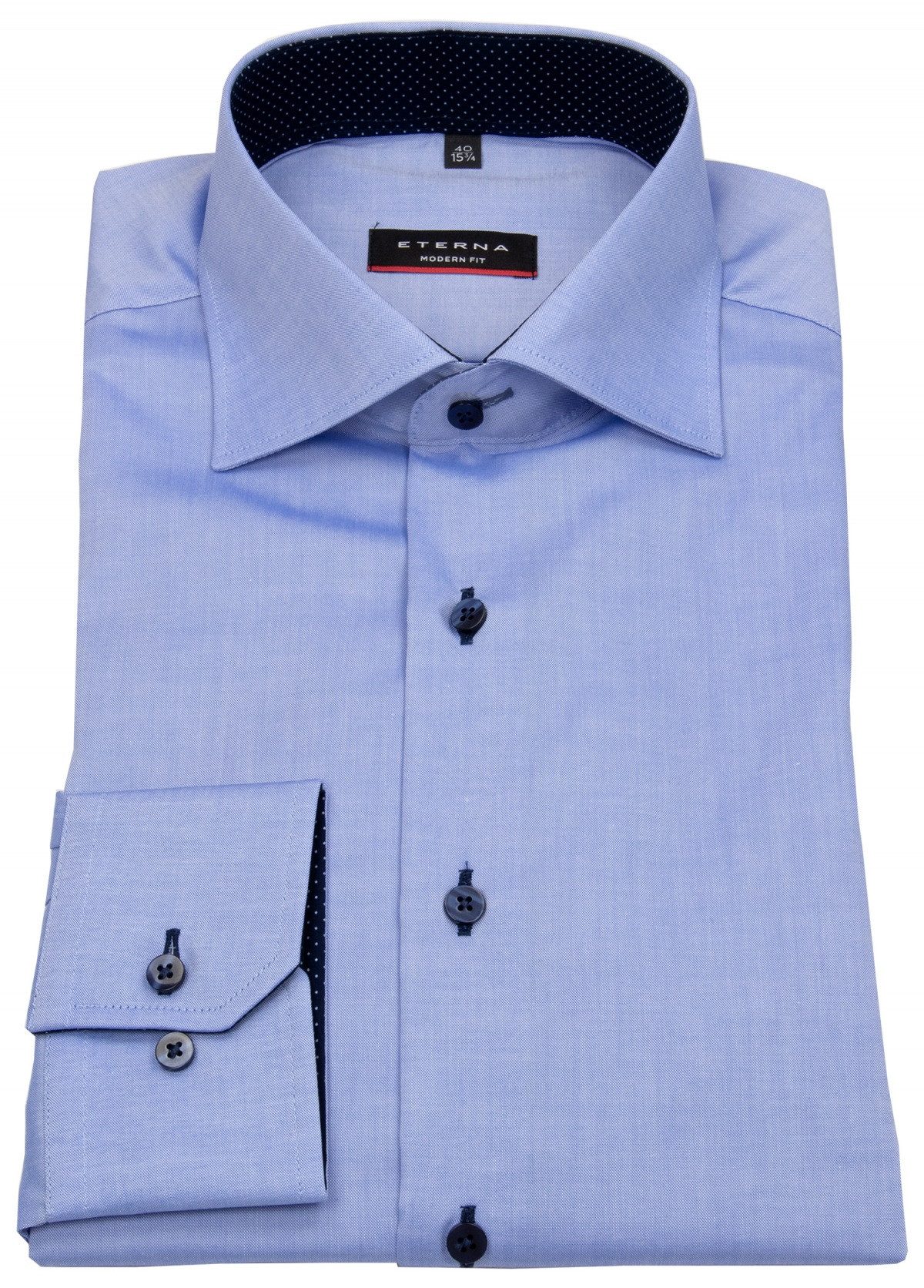 Eterna Langarmhemd MODERN FIT NON IRON (bügelfrei)