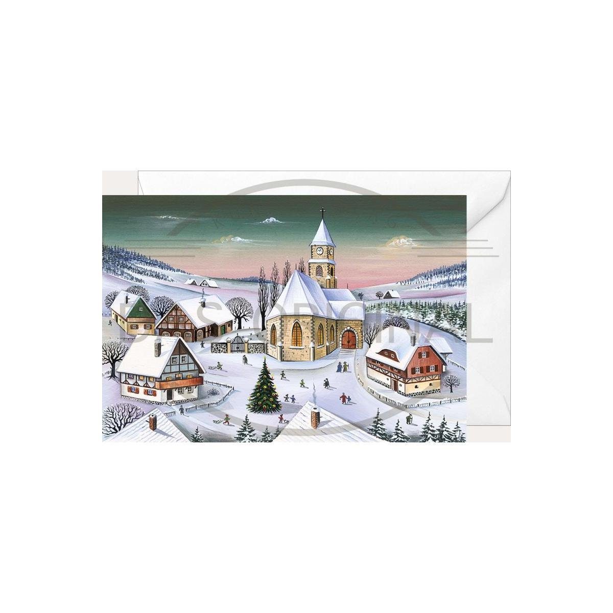 2969 Sonntag Grußkarte & Weihnachtsklappkarte Advent" Olewinski - "Ein Tochter im