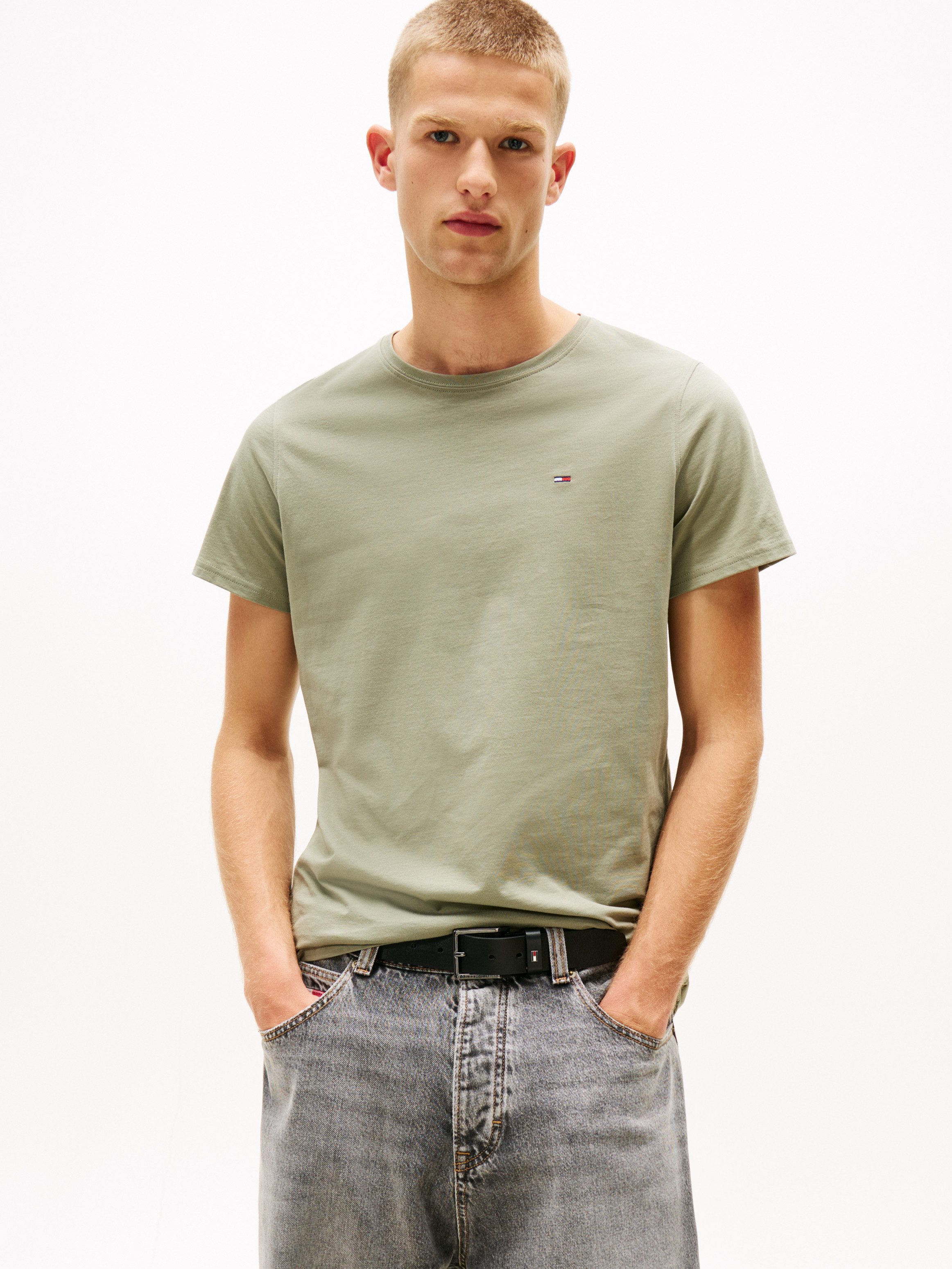 Tommy Jeans T-Shirt TJM ESSENTIAL SOLID günstig online kaufen