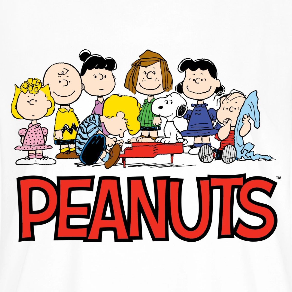 Spreadshirt T-Shirt Peanuts Snoppy Und Friends Damen Casual Relaxed T-Shirt (1-tlg)