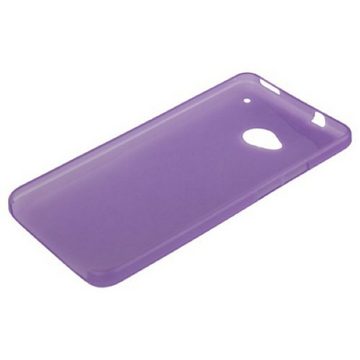 König Design Handyhülle HTC One, HTC One Handyhülle Backcover Violett