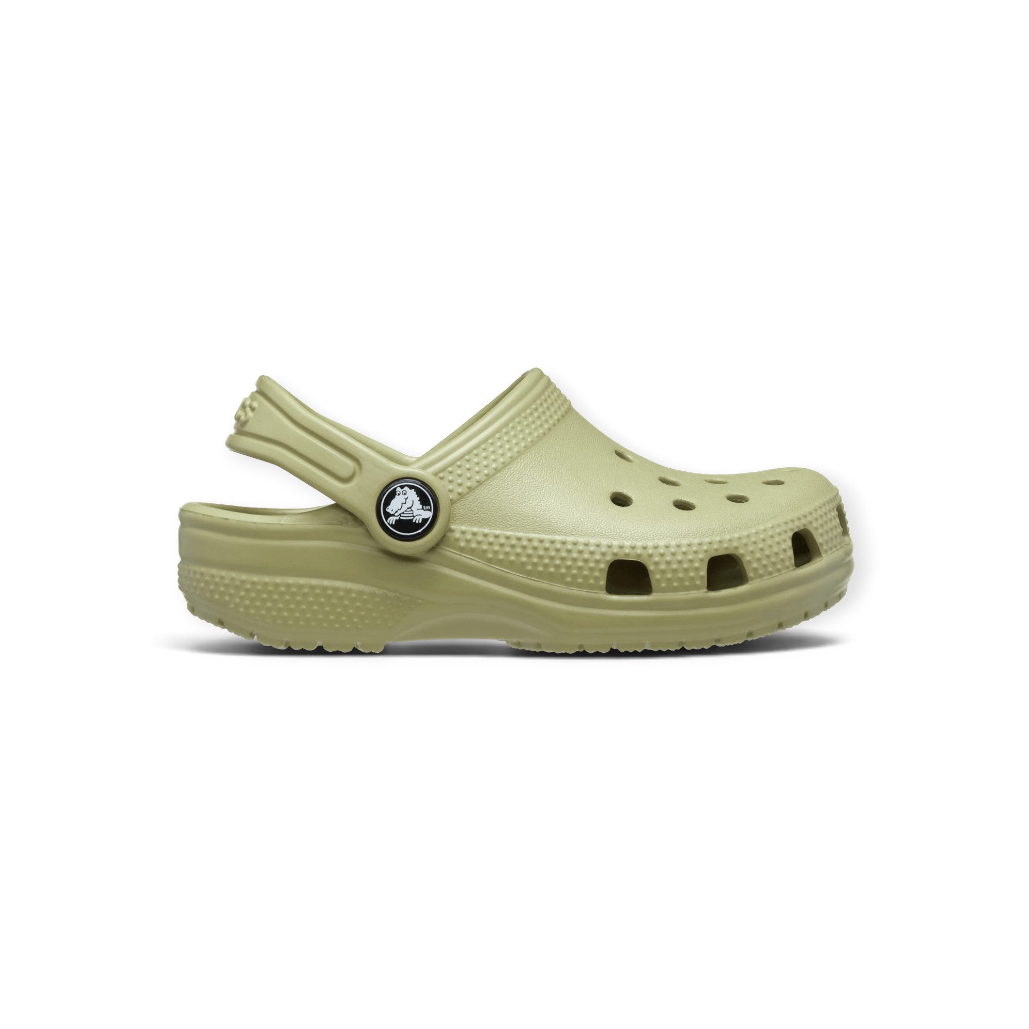 Crocs Sandale Classic Clog K olivgrün Kinder Badeschuh