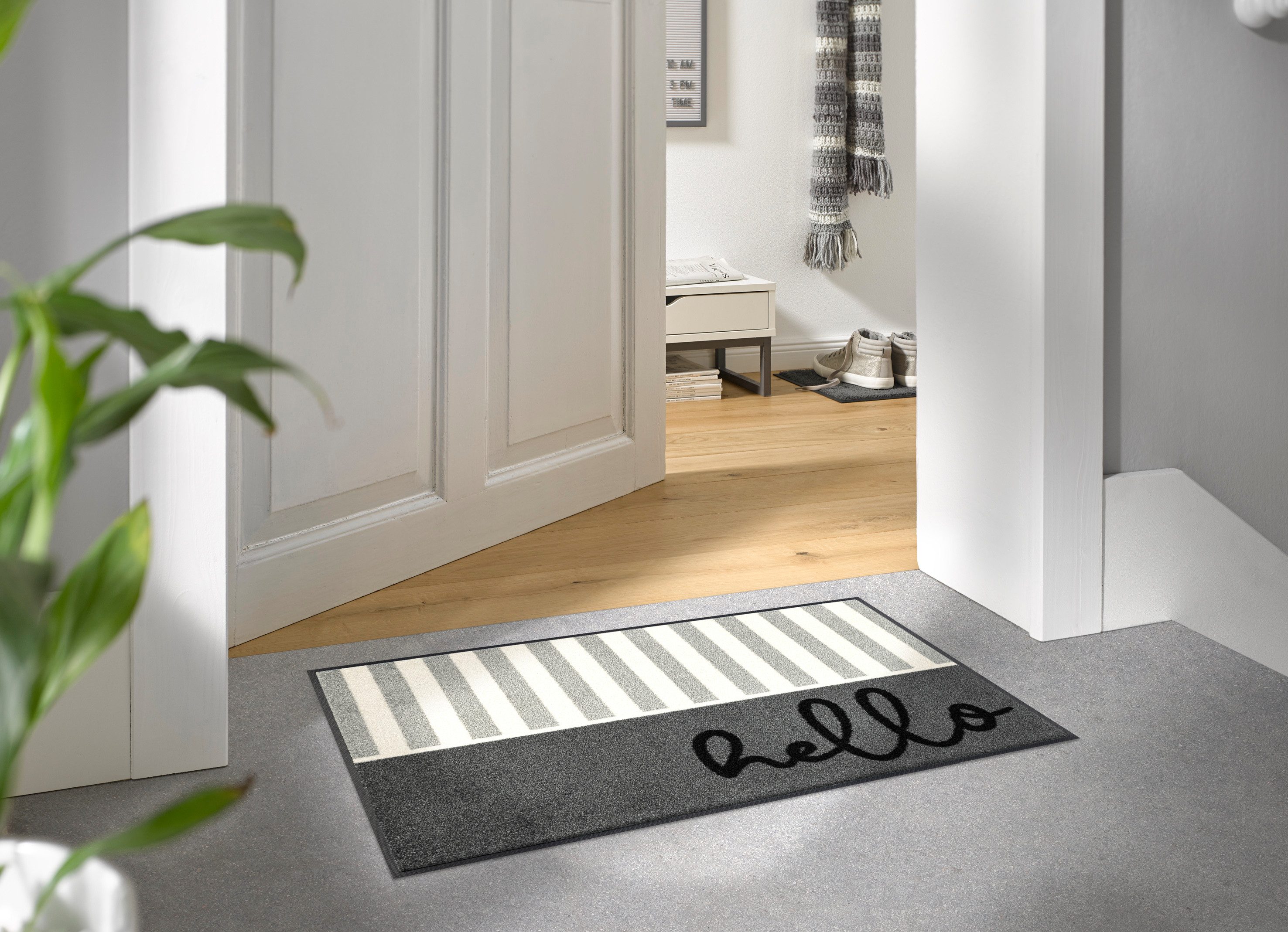 wash+dry by Kleen-Tex Fußmatte Hello Stripes, günstig online kaufen
