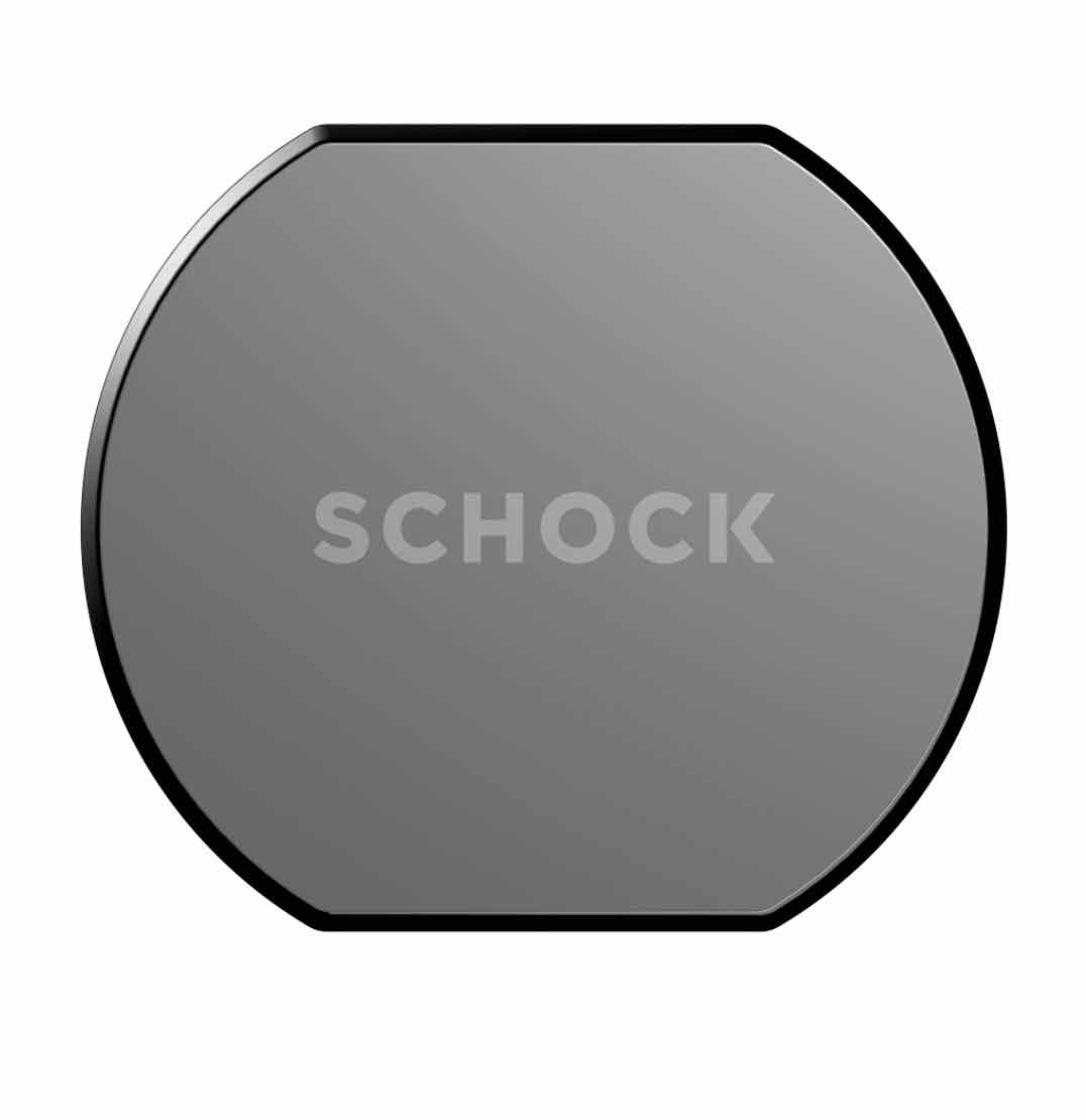 Schock Einbauspüle Schock Exzenter Drehknopf Metall, Farbe Gunmetal