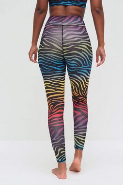 Kismet Yogastyle Yogaleggings Yoga Leggings Ganga 7/8 Zebra Rainbow (Standard, 1-tlg)