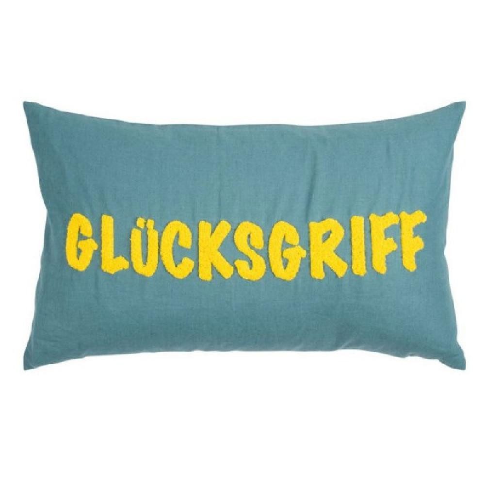 PAD Kissenhülle Kissenhülle Fraze Glücksgriff Opal günstig online kaufen
