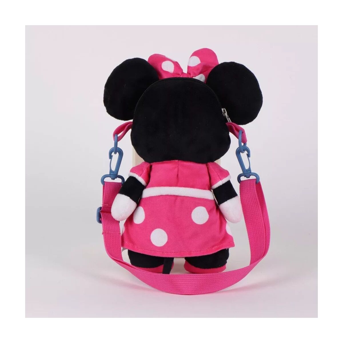 Disney Kinderrucksack Disney Minnie Pink Plüschrucksack, Tasche 34 cm (1-tlg)