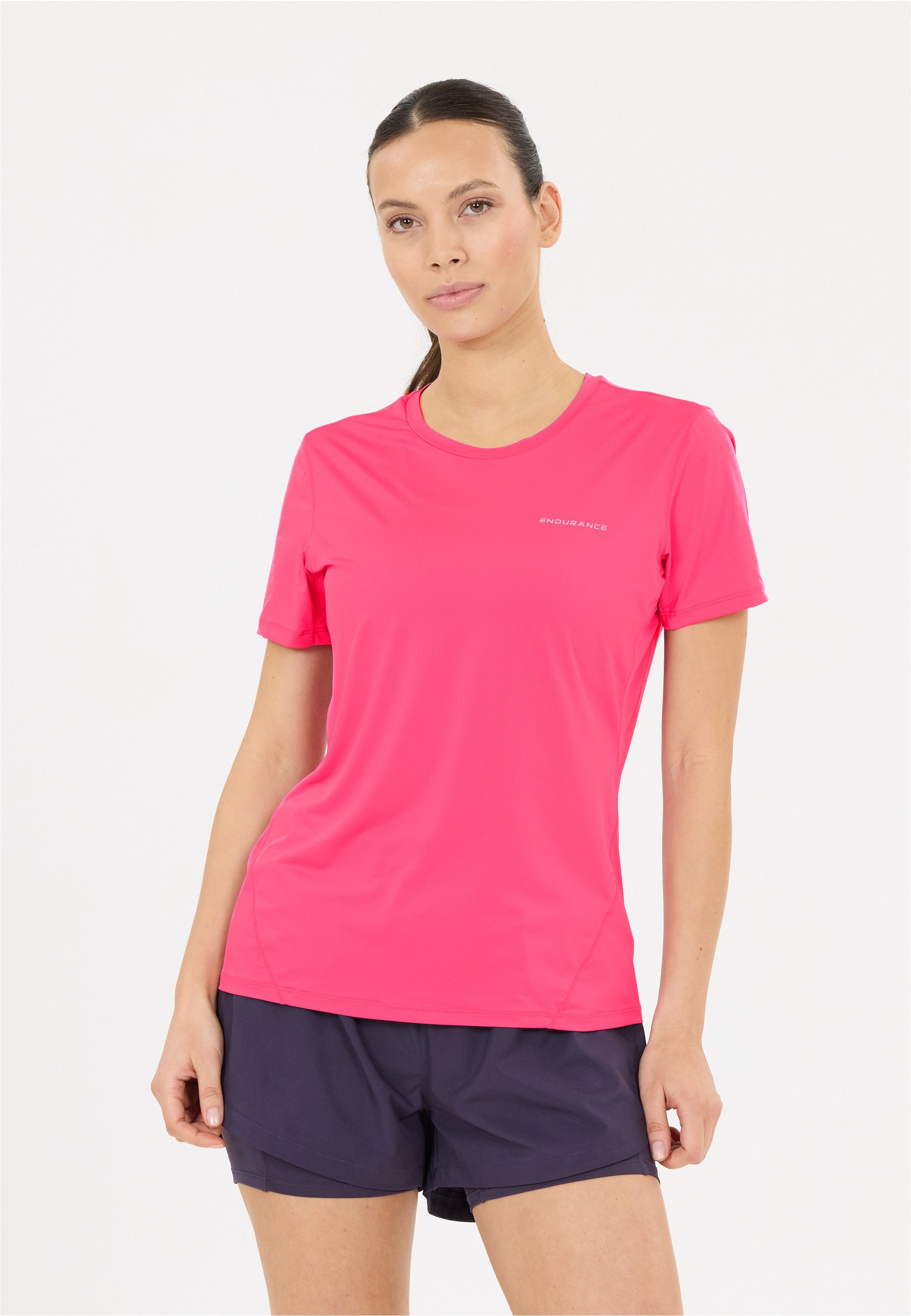 ENDURANCE Funktionsshirt Nan mit 4-Wege-Stretch-Material
