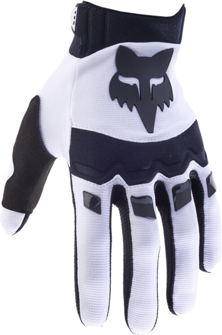 Fox Motorradhandschuhe Dirtpaw 2023 Motocross Handschuhe White/Black