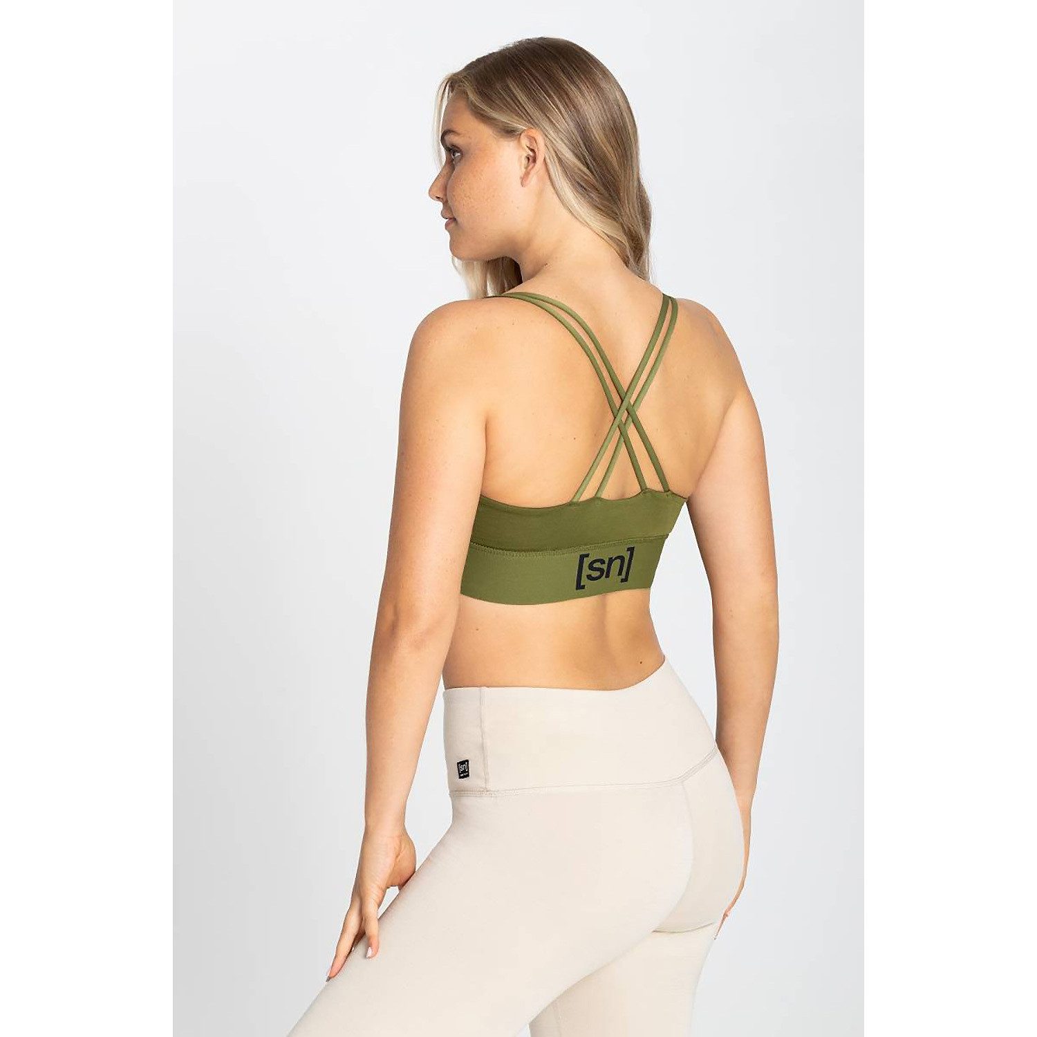 SUPER.NATURAL Set: Sport-BH Bikiniunterteil W BISHI HIGHWAIST BRIEFS