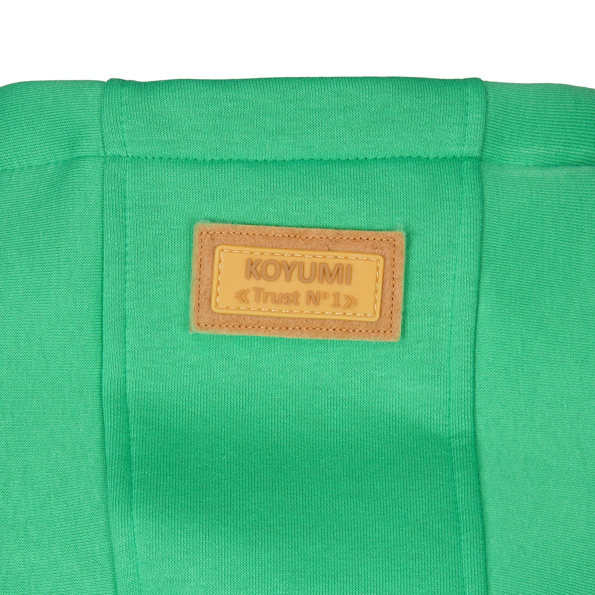Koyumi Hoodie KOYUMI Winter Hoodie Herren mit hohem Kragen & Halswärmer (Einzelartikel) Oversize Schnitt, hoher Kragen, Kapuze, weicher Baumwollmix