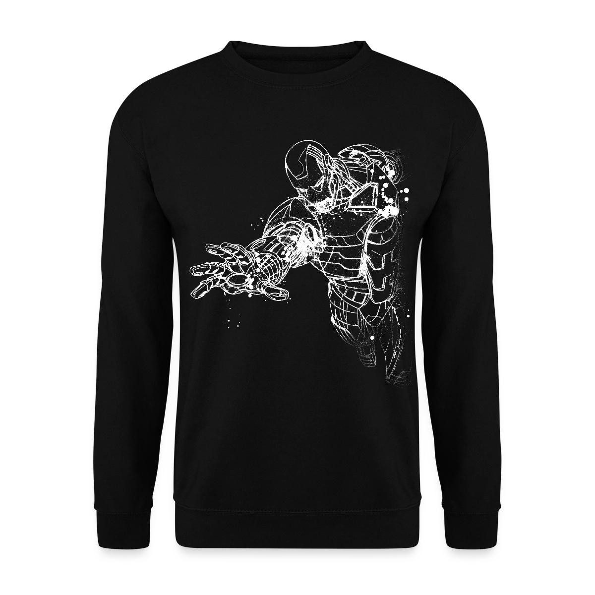 Sweatshirt Avengers Superhelden Iron Man Unisex Pullover