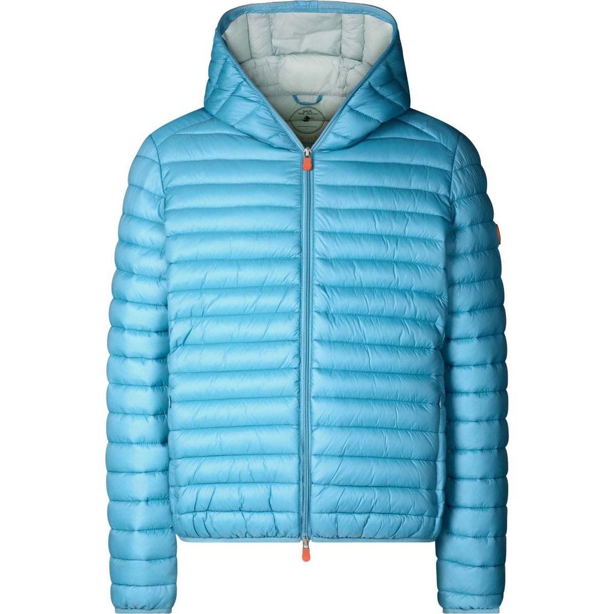 SAVE THE DUCK Steppjacke Donald Stilvolle, winddichte Herrenjacke mit Kapuze und Slim-Fit-Schnitt für