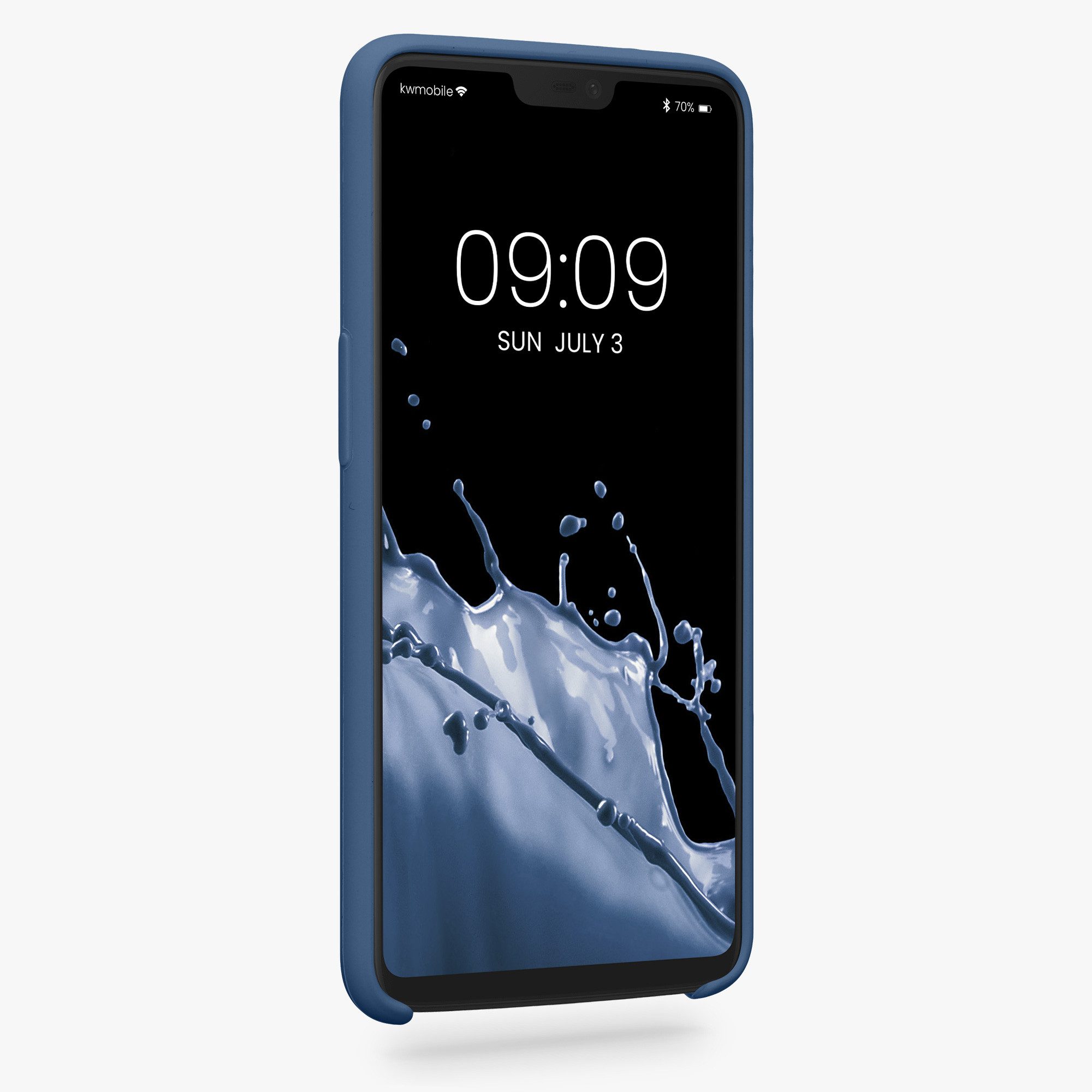 kwmobile Handyhülle Handyhülle für OnePlus 6 Hülle, Weiches Handy Silikon Case - Schutzhülle Cover