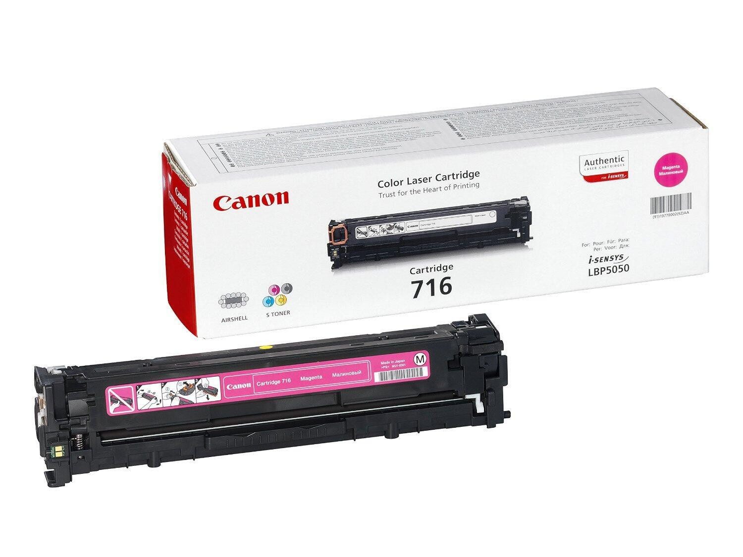 Canon Tonerkartusche Canon Toner 716M magenta