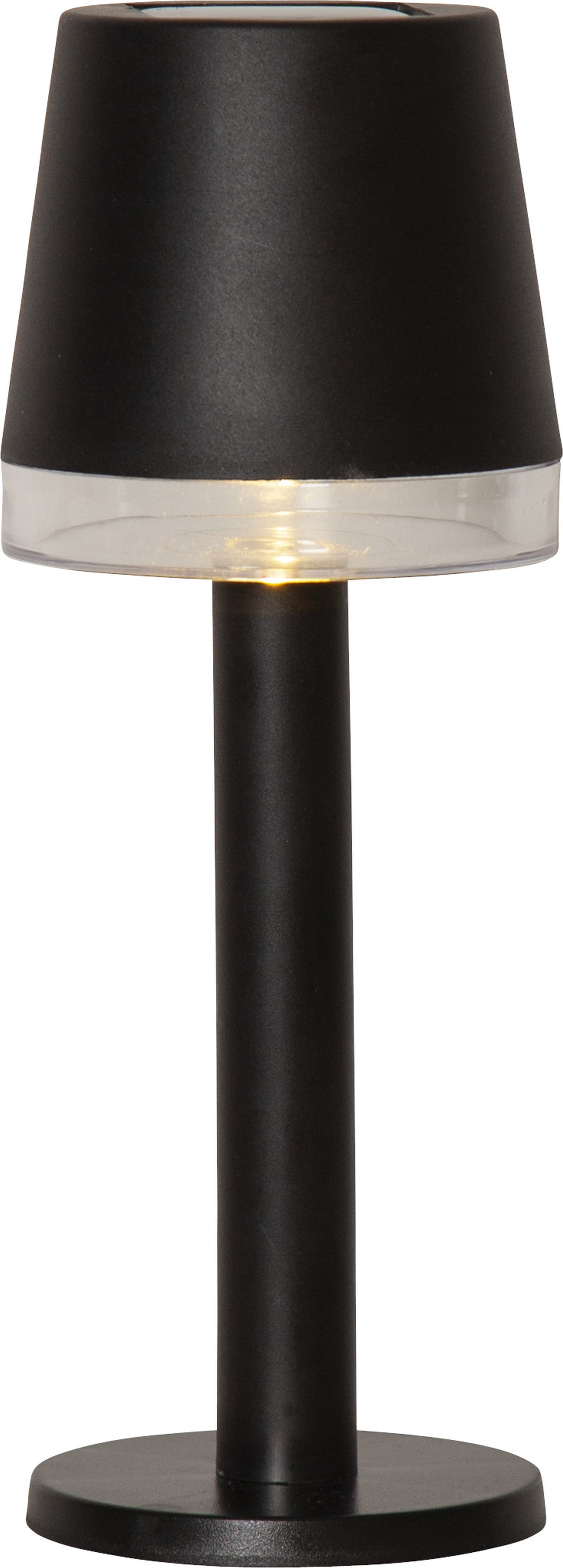 STAR TRADING LED Solarleuchte Solar Dekoration Parvus, Tageslichtsensor, LED fest integriert, Warmweiß, kleine Tischdekoration, 5Lm, Dämmerungssensor
