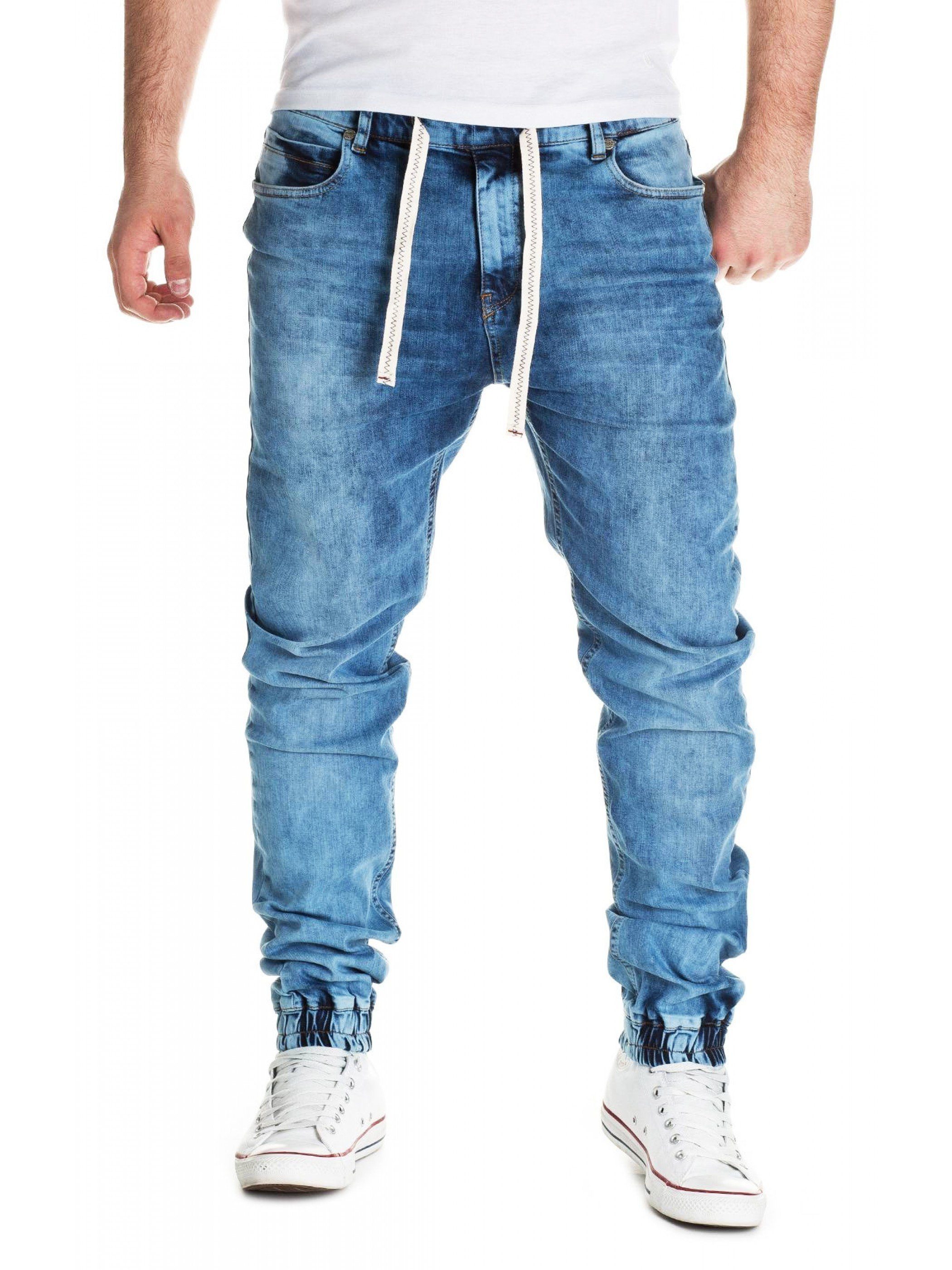 Yazubi Straight-Jeans Джинсы in Sweatpants-Look Ash