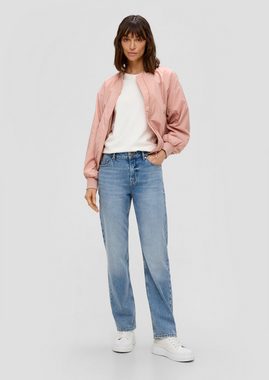 s.Oliver 5-Pocket-Jeans Jeans Karolin / Regular fit / Mid rise / Straight leg Waschung, Destroyes