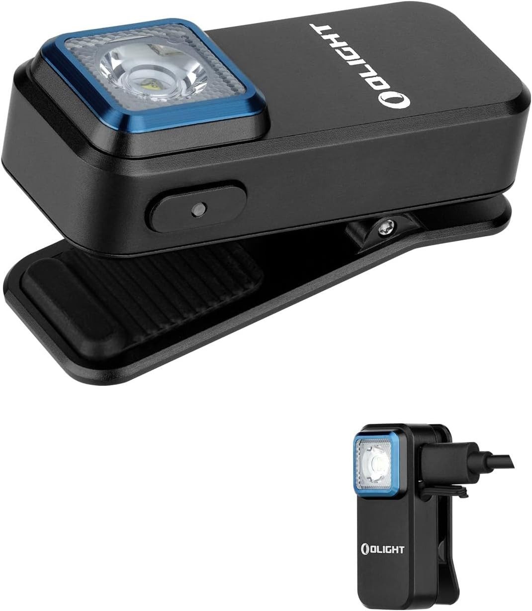 Taschenlampe Oclip Mini LED Taschenlampe Rotlicht 300 Lumen USB-C Aufladbar