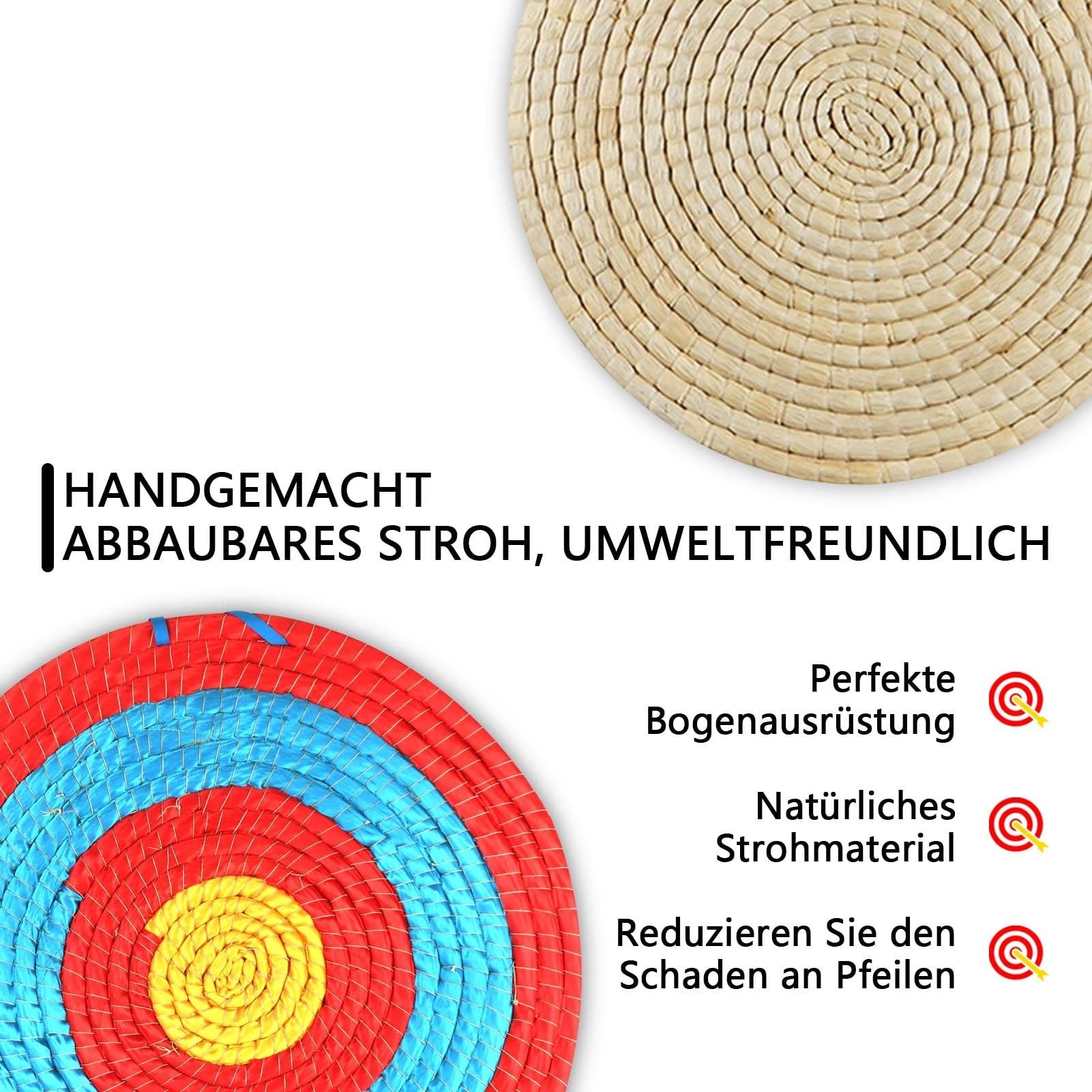 Youyijia Dartscheibe Archery Grass Target Adult Dart Arch