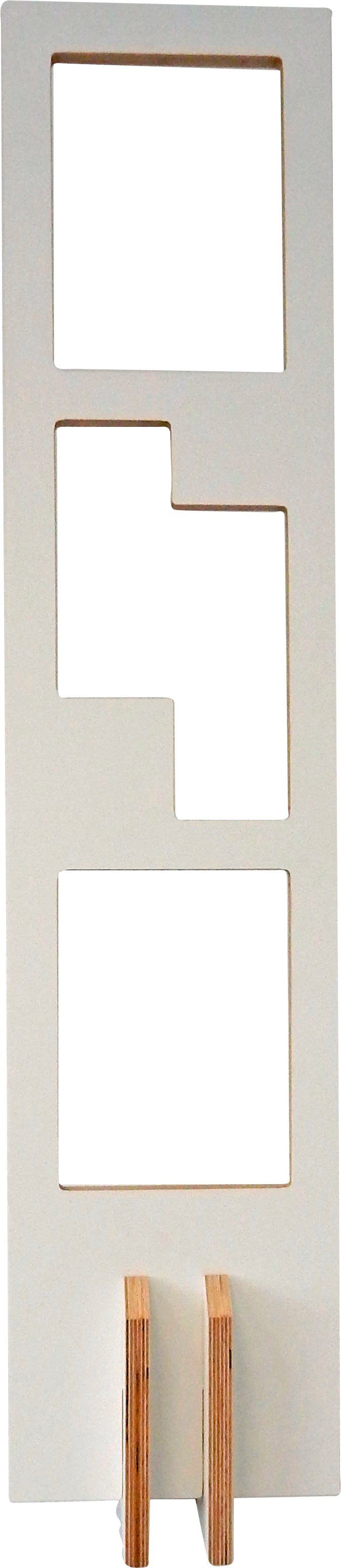 Tojo Bücherregal Tojo-lesestoff, modernes Wandregal in nur 25 cm Breite