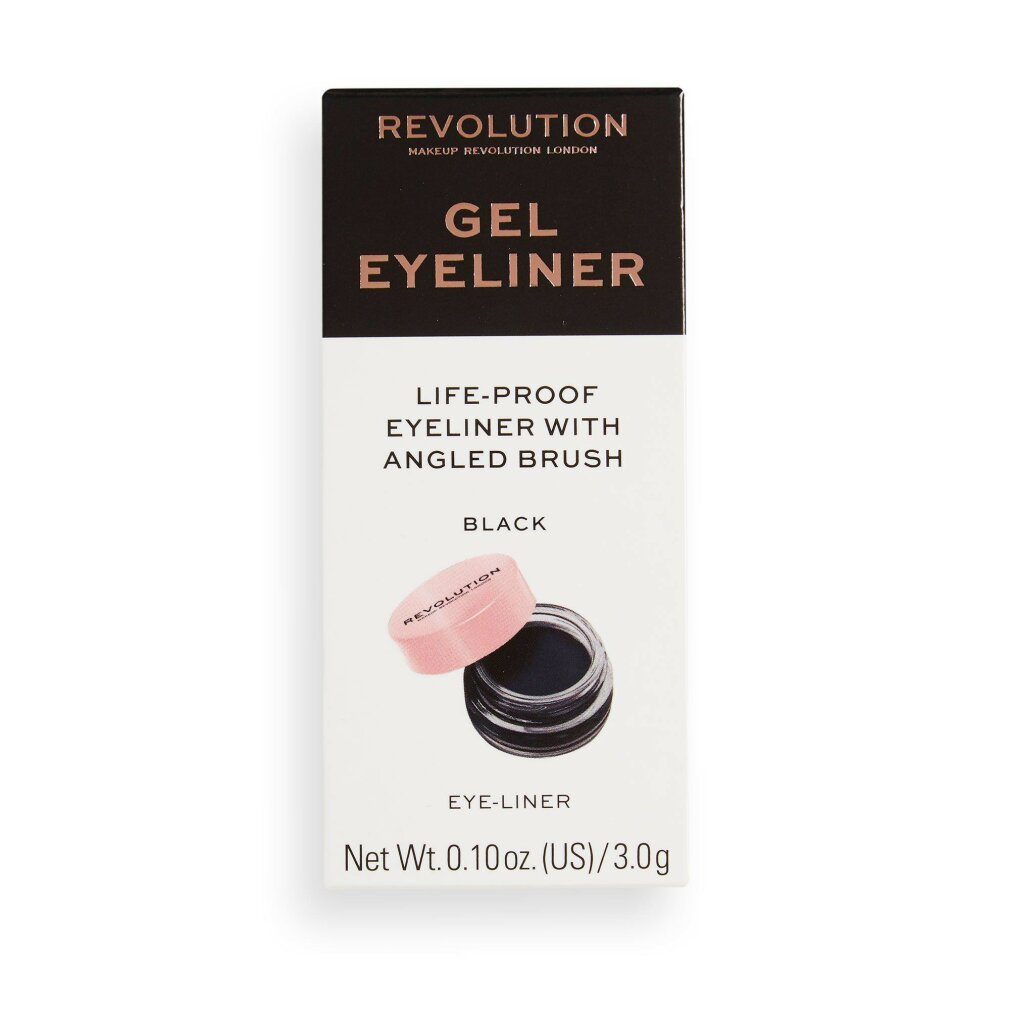 Revolution Eyeliner Makeup Gel Eyeliner Pot With Brush
