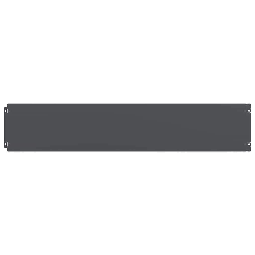 vidaXL Beetumrandung Rasenkanten 30 Stk. Anthrazit 20x103 cm Kaltgewalzter Stahl