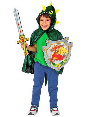 Widdmann Kostüm Drachenritter Schwert & Schild, Damit bist Du im Kampf gegen den Drachen bestens gerüstet!